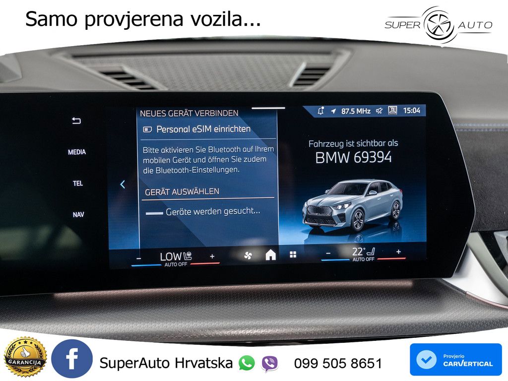 BMW iX2 66.5 kWh (313 KS) xDrive30