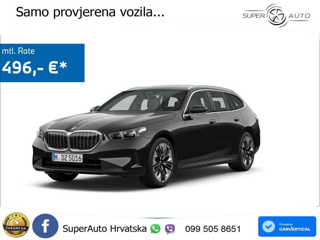 BMW 520d Touring (197 KS) Steptronic M Sport LED+GR SJED+ACC