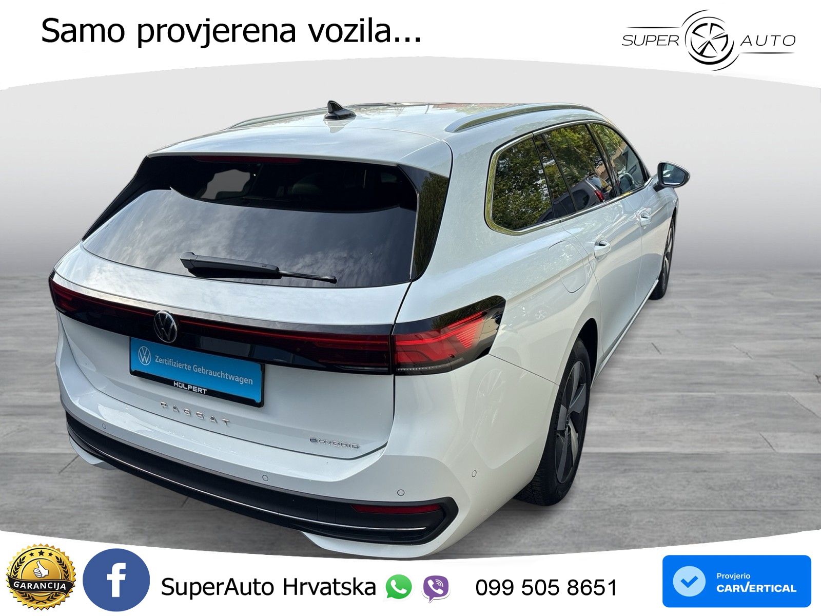 Volkswagen Passat Variant 1.5 TSI (204 KS) eHybrid DSG Business LED+GR SJED+ACC