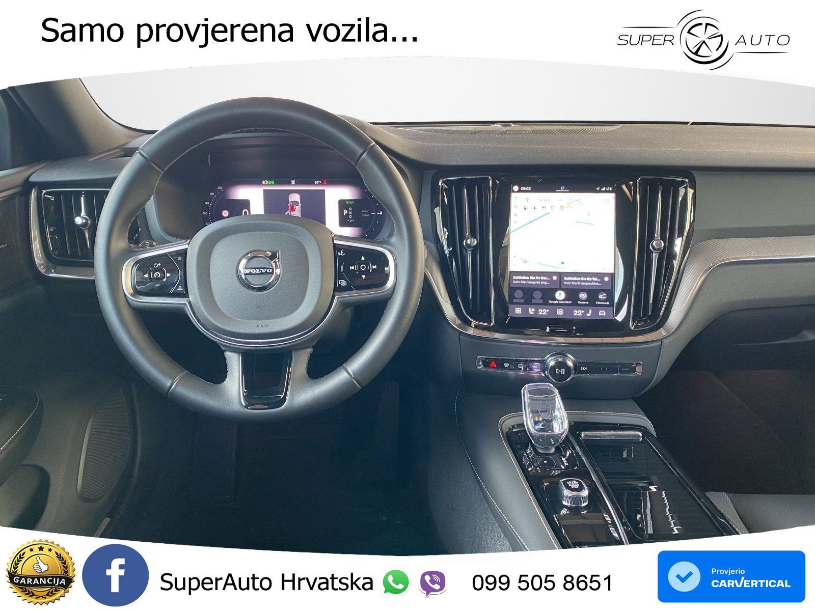 Volvo V60 2.0 T8 AWD Geartronic LED+GR SJED+ACC