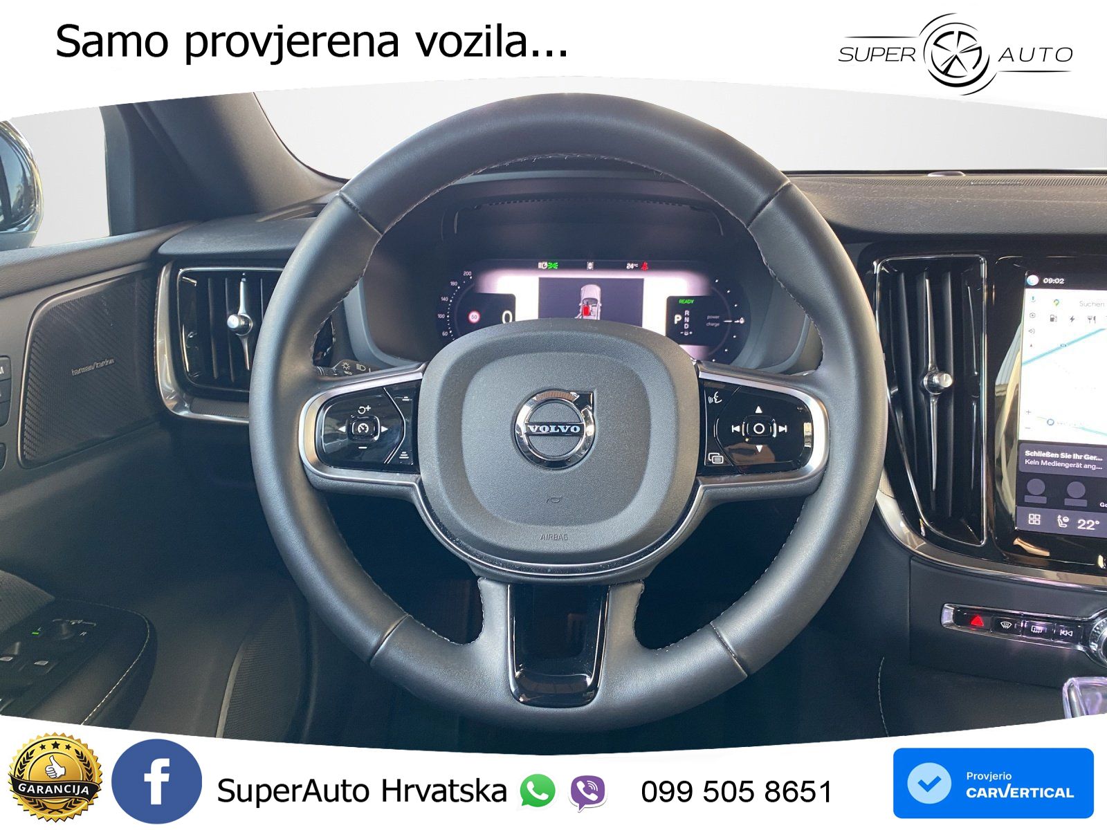 Volvo V60 2.0 T8 AWD Geartronic LED+GR SJED+ACC