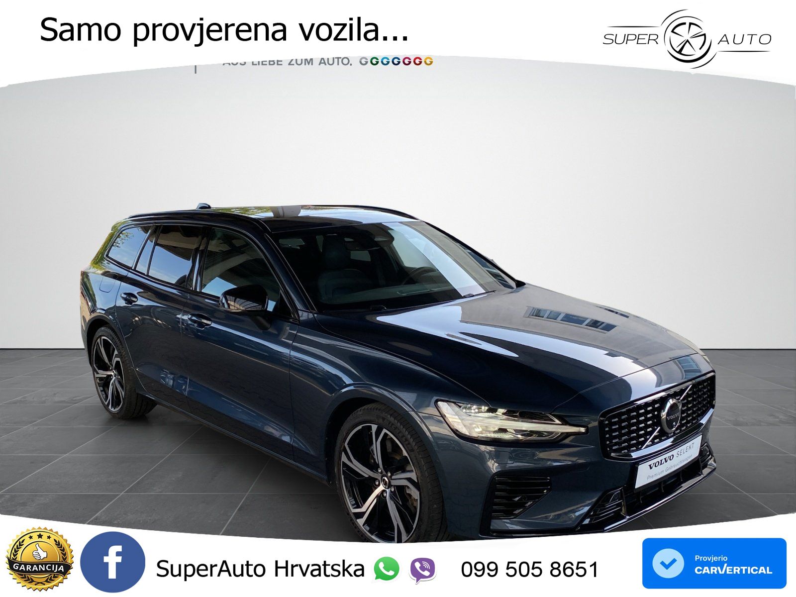 Volvo V60 2.0 T8 AWD Geartronic LED+GR SJED+ACC