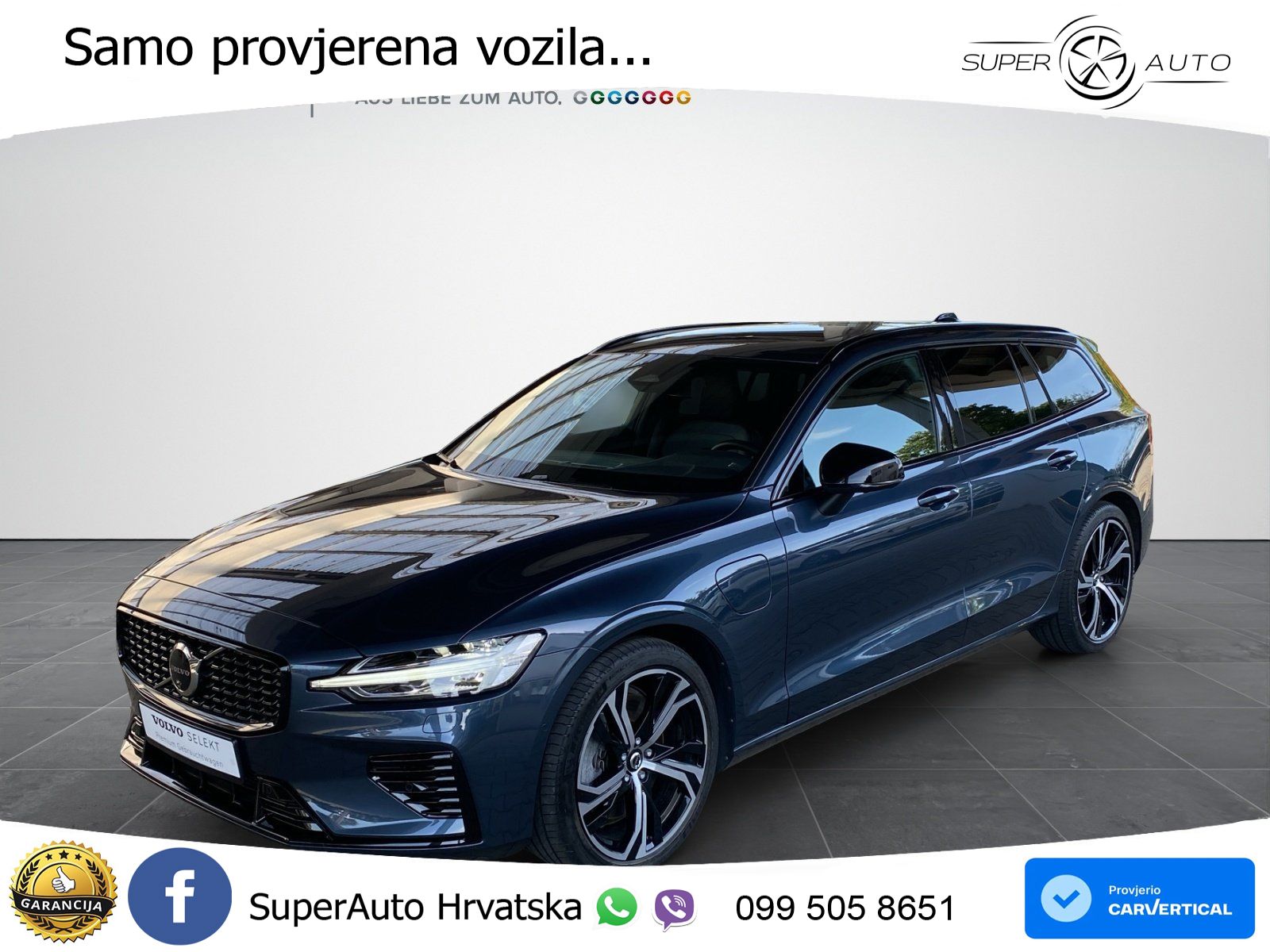 Volvo V60 2.0 T8 AWD Geartronic LED+GR SJED+ACC