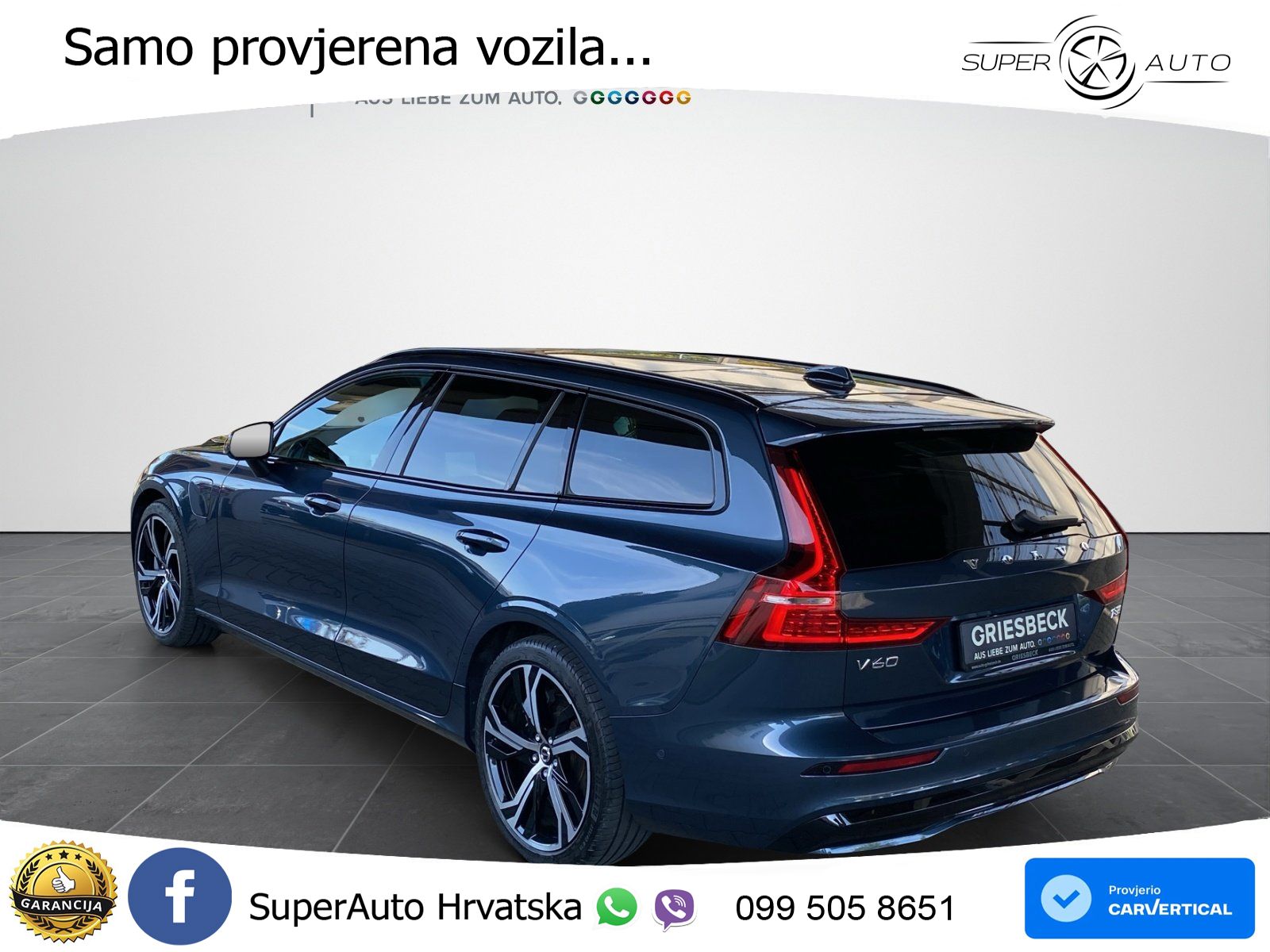 Volvo V60 2.0 T8 AWD Geartronic LED+GR SJED+ACC