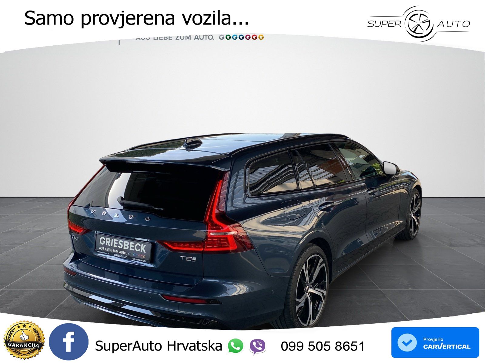 Volvo V60 2.0 T8 AWD Geartronic LED+GR SJED+ACC