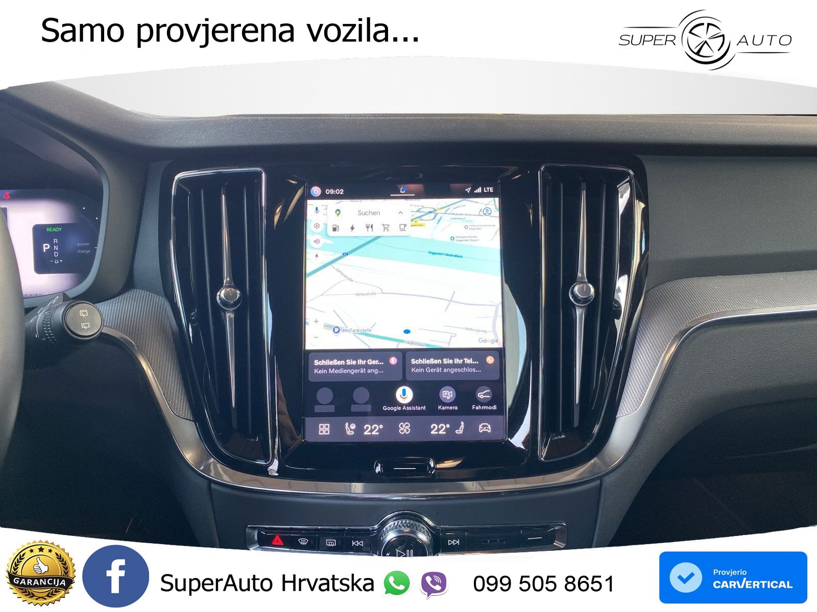 Volvo V60 2.0 T8 AWD Geartronic LED+GR SJED+ACC