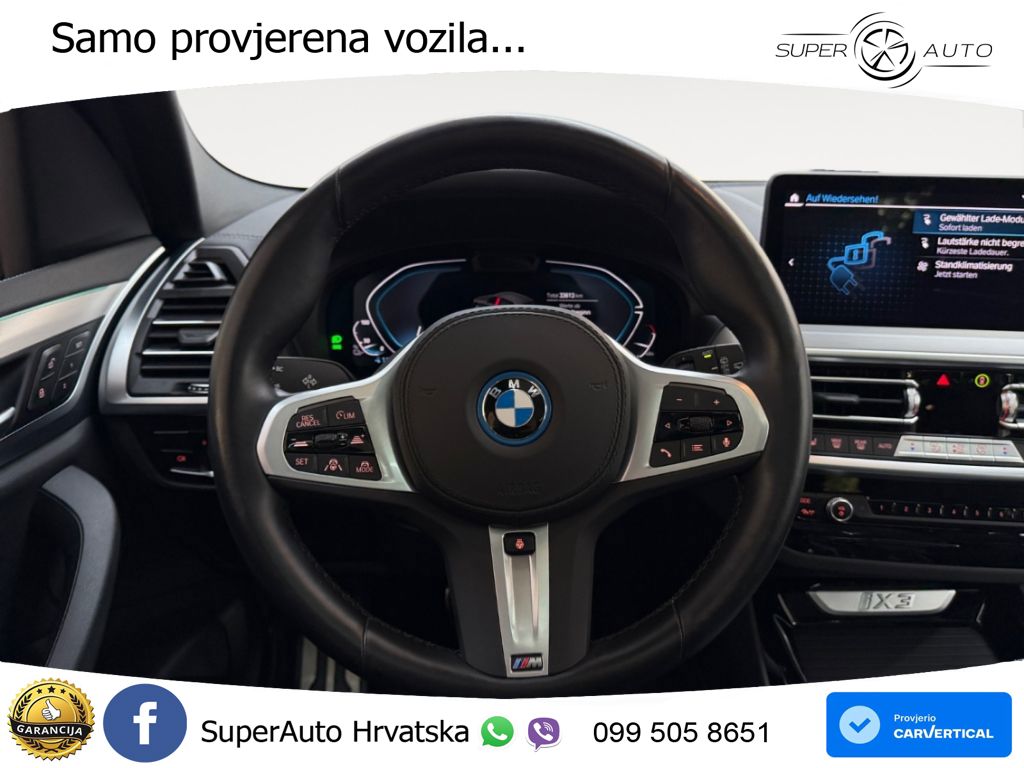 BMW iX3 80 kWh (286 KS) LED+GR SJED+ACC