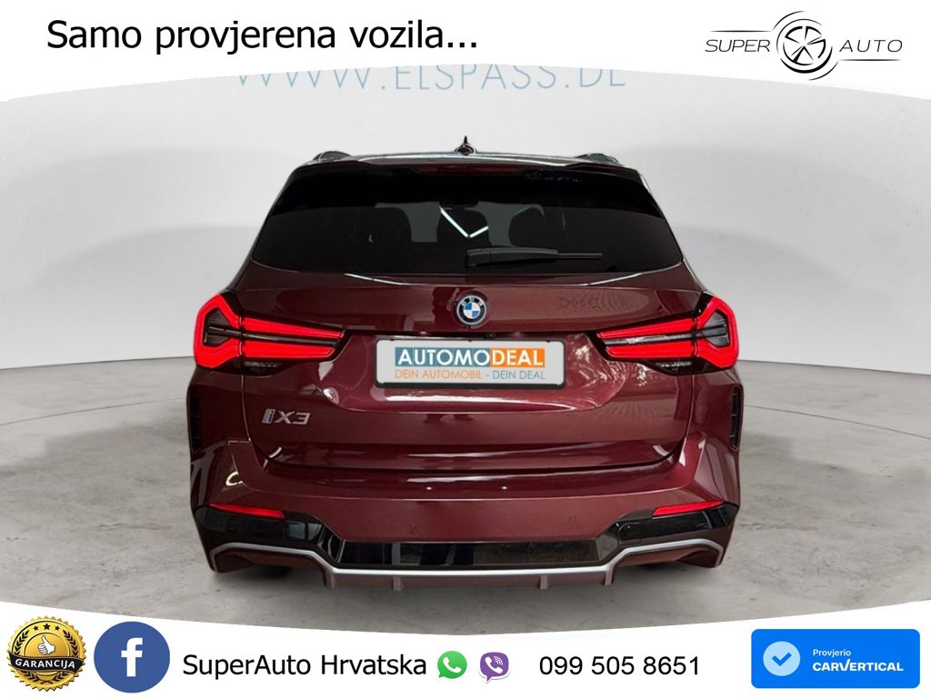 BMW iX3 80 kWh (286 KS) LED+GR SJED+ACC