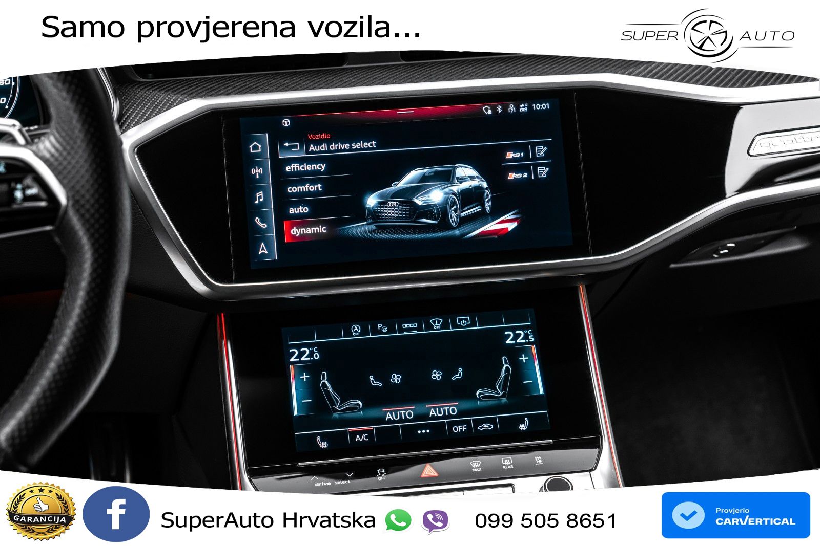 Audi RS6 Avant 4.0 TFSI V8 (600 KS) quattro Tiptronic LED+GR SJED+ACC
