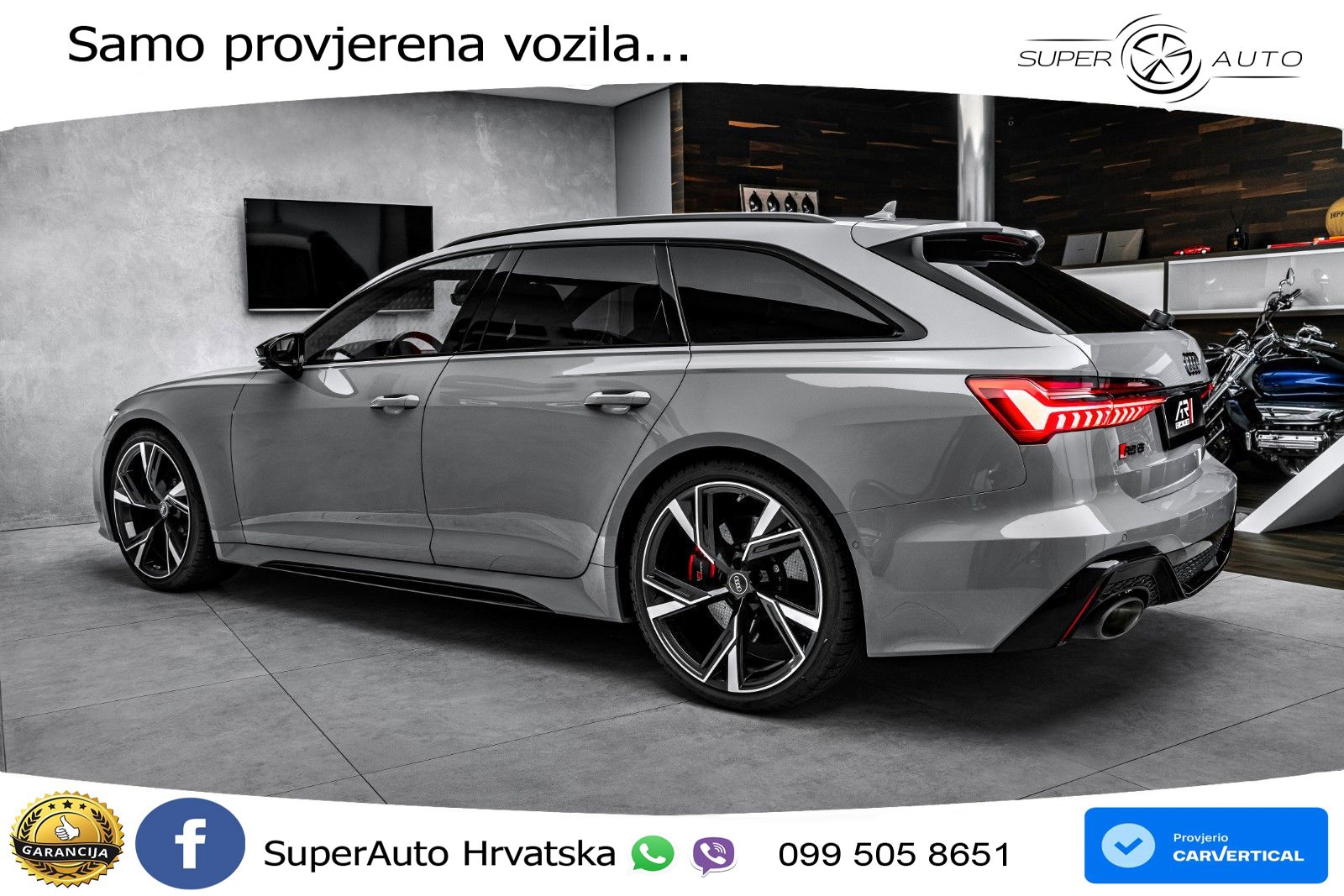 Audi RS6 Avant 4.0 TFSI V8 (600 KS) quattro Tiptronic LED+GR SJED+ACC