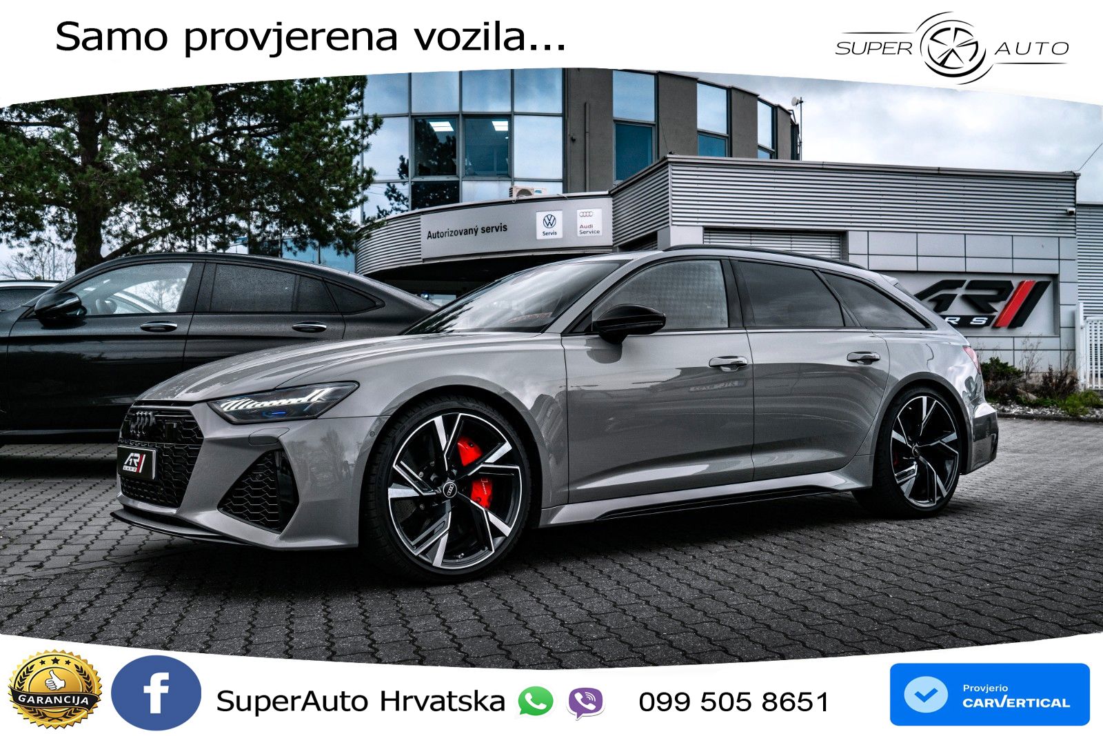 Audi RS6 Avant 4.0 TFSI V8 (600 KS) quattro Tiptronic LED+GR SJED+ACC