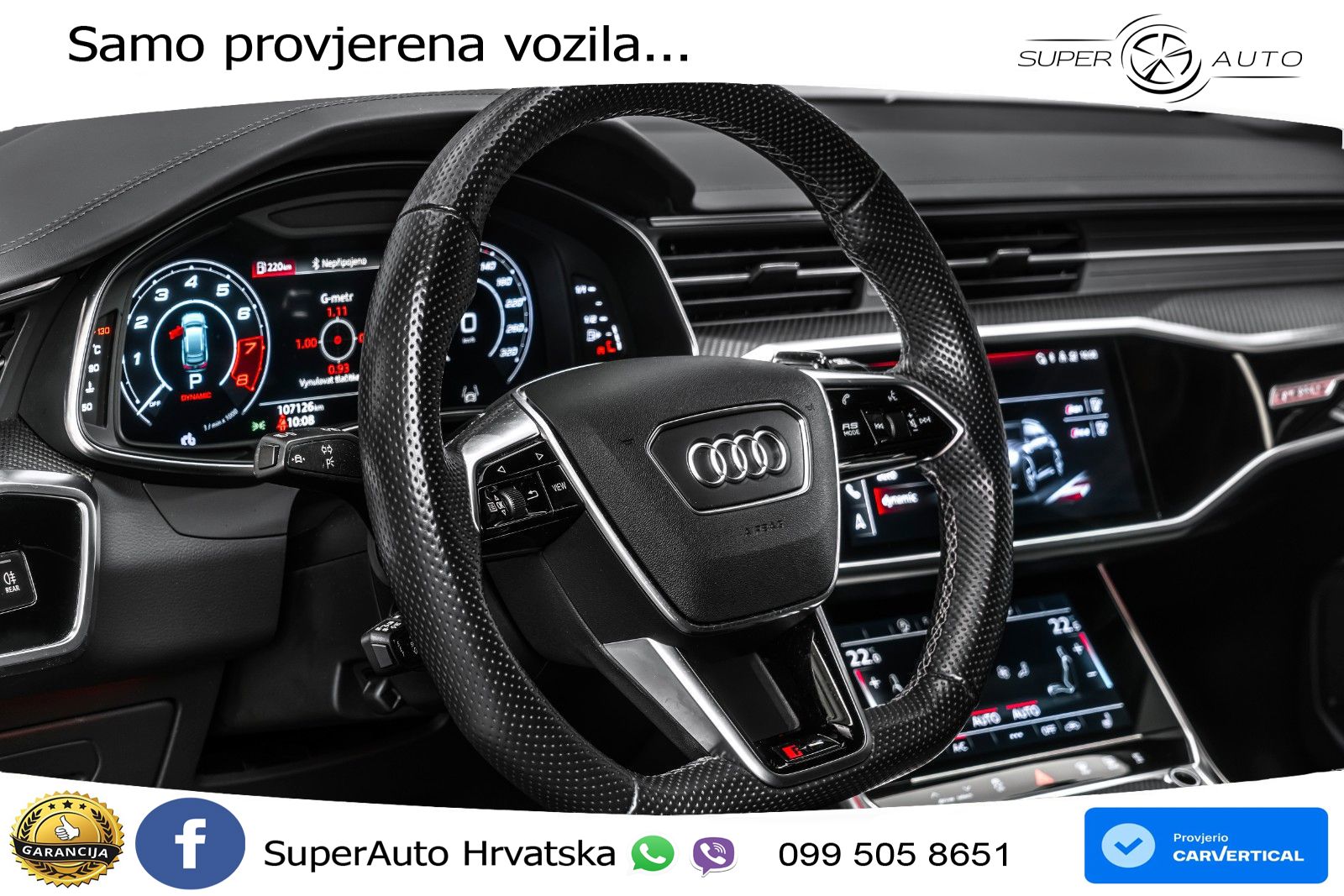 Audi RS6 Avant 4.0 TFSI V8 (600 KS) quattro Tiptronic LED+GR SJED+ACC