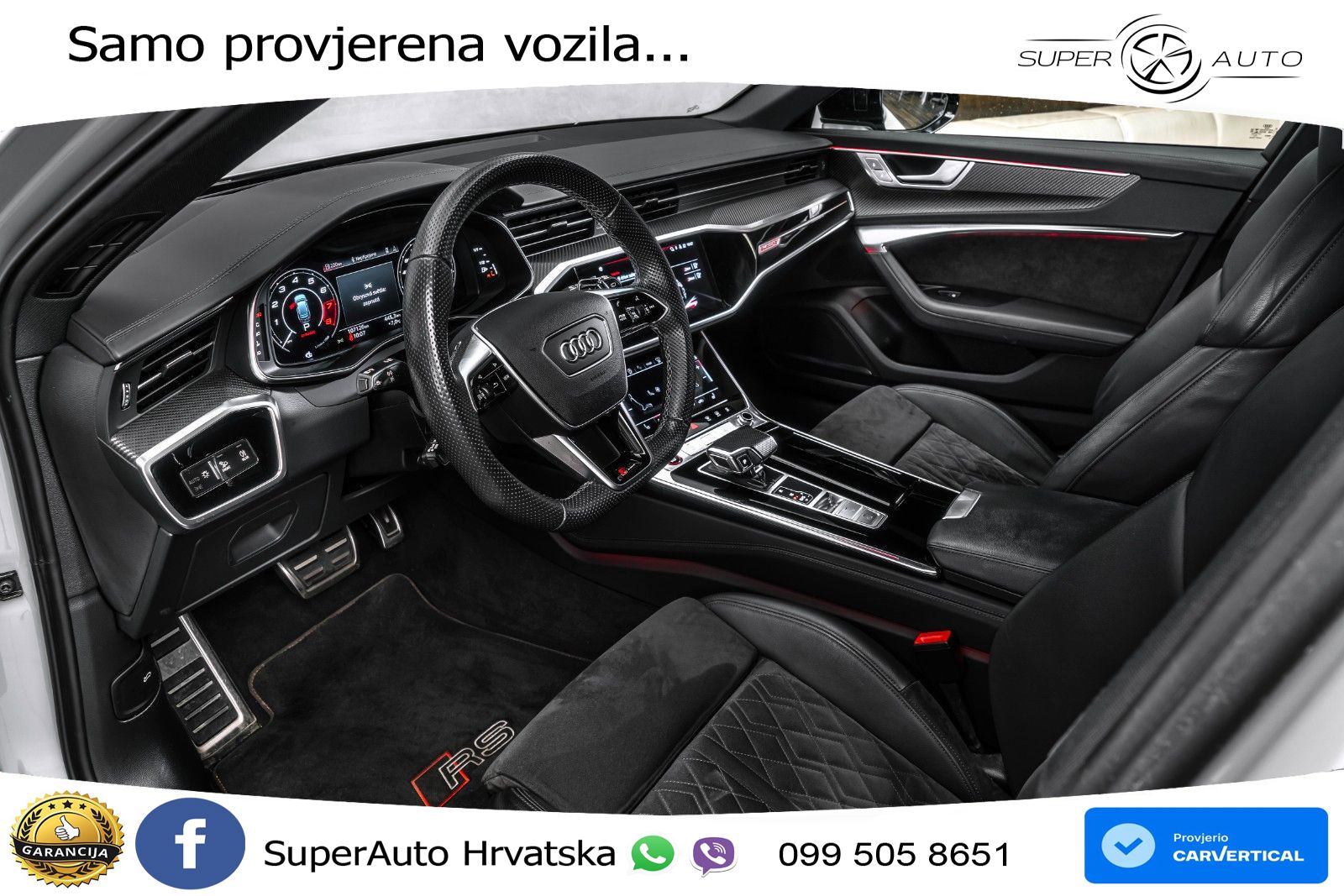 Audi RS6 Avant 4.0 TFSI V8 (600 KS) quattro Tiptronic LED+GR SJED+ACC