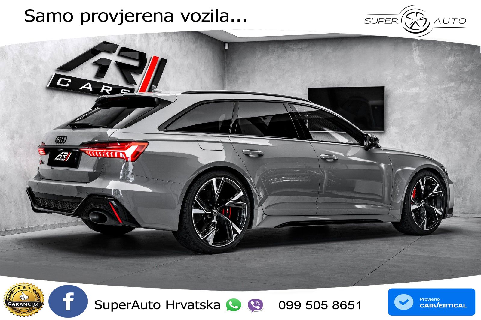 Audi RS6 Avant 4.0 TFSI V8 (600 KS) quattro Tiptronic LED+GR SJED+ACC