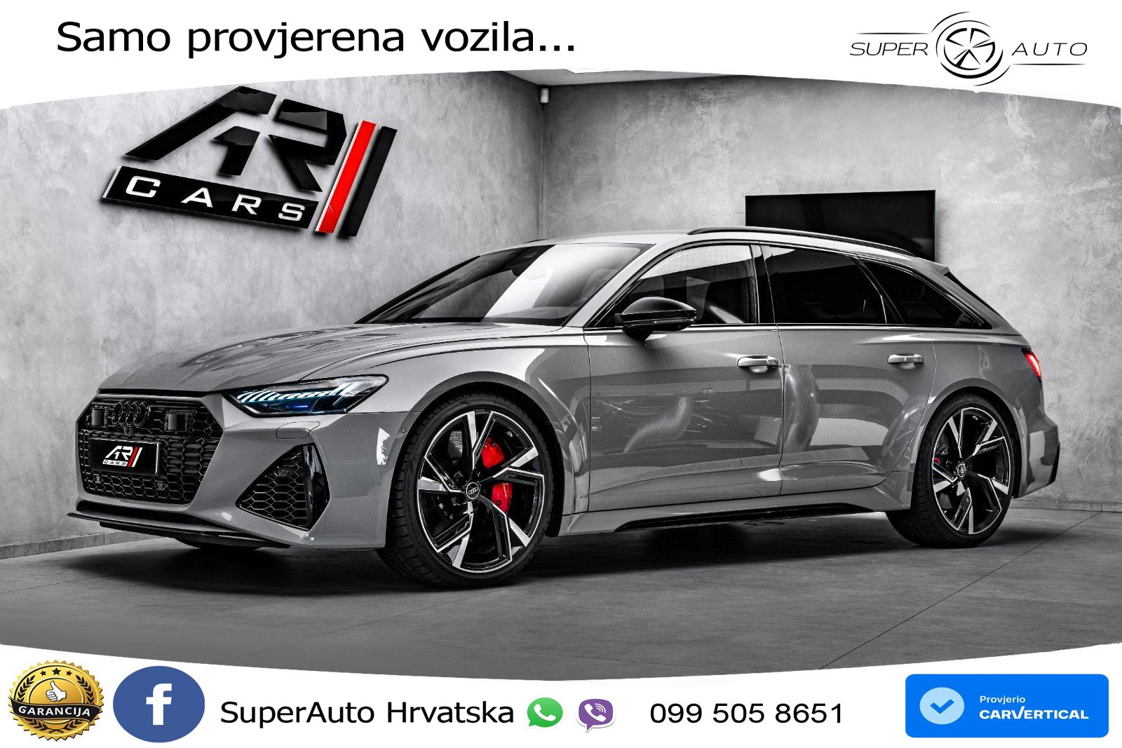 Audi RS6 Avant 4.0 TFSI V8 (600 KS) quattro Tiptronic LED+GR SJED+ACC