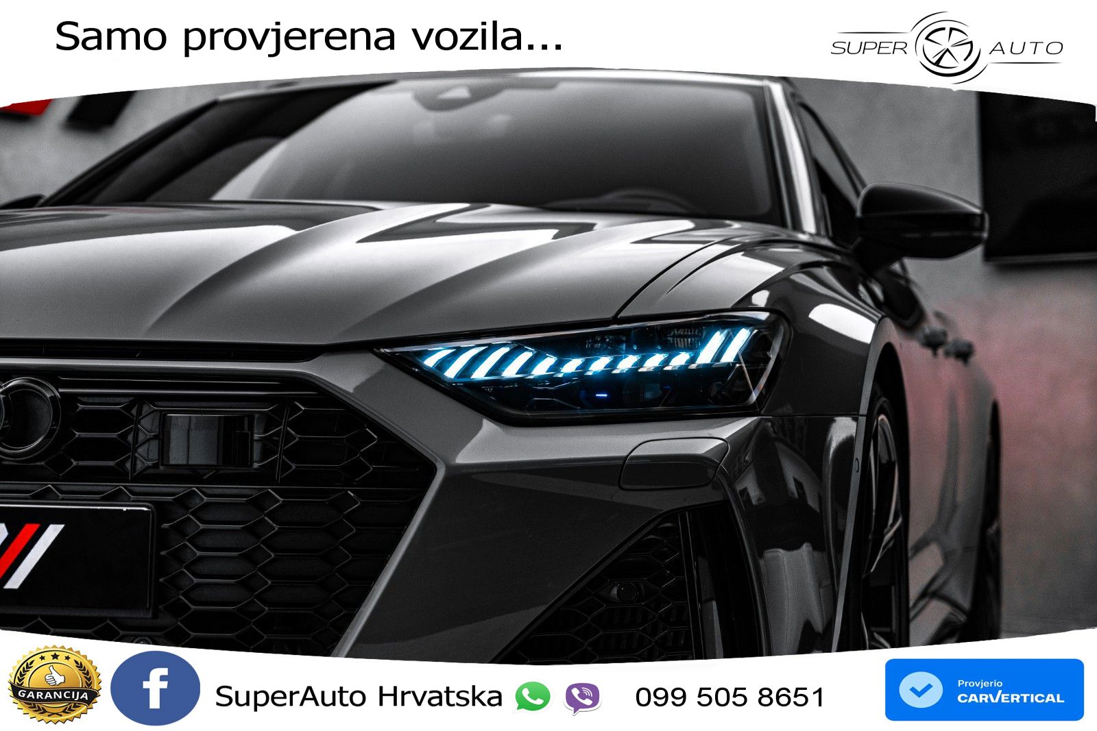 Audi RS6 Avant 4.0 TFSI V8 (600 KS) quattro Tiptronic LED+GR SJED+ACC