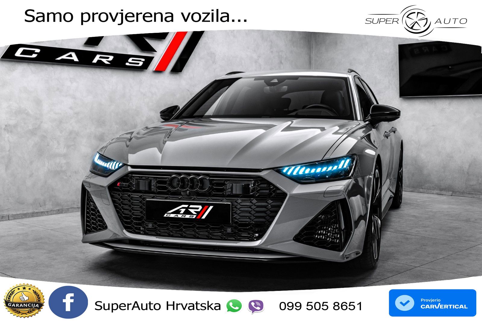 Audi RS6 Avant 4.0 TFSI V8 (600 KS) quattro Tiptronic LED+GR SJED+ACC