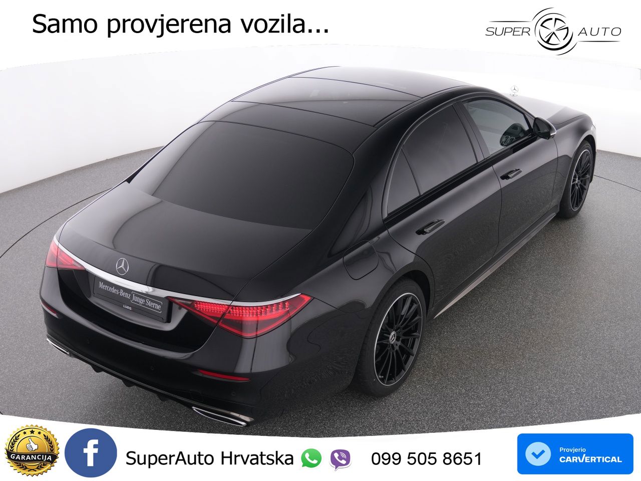 Mercedes S 450d (367 KS) EQ Boost 4MATIC 9G-TRONIC AMG ACC+HEAD+4xGR SJED+360+PANO