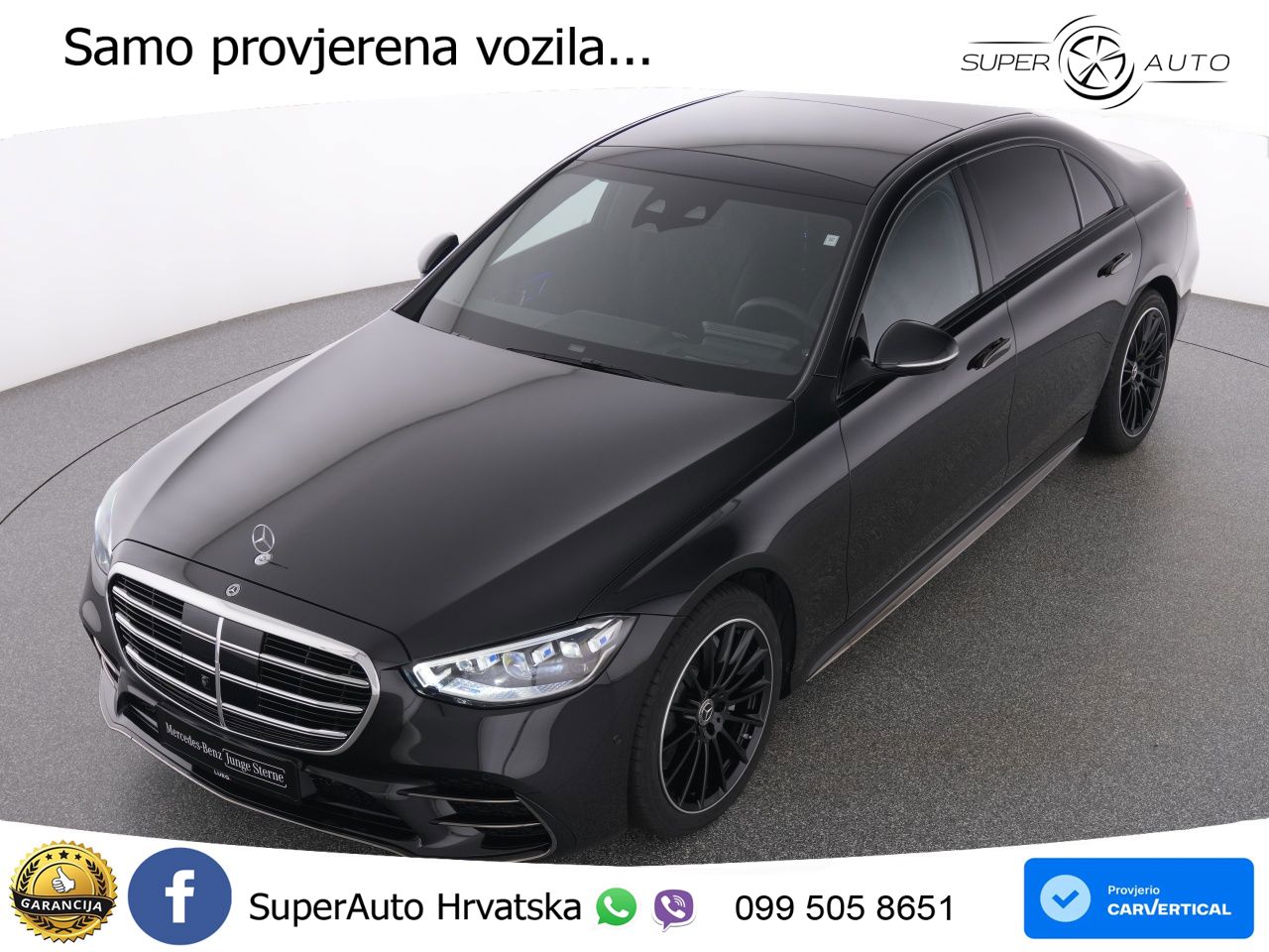 Mercedes S 450d (367 KS) EQ Boost 4MATIC 9G-TRONIC AMG ACC+HEAD+4xGR SJED+360+PANO