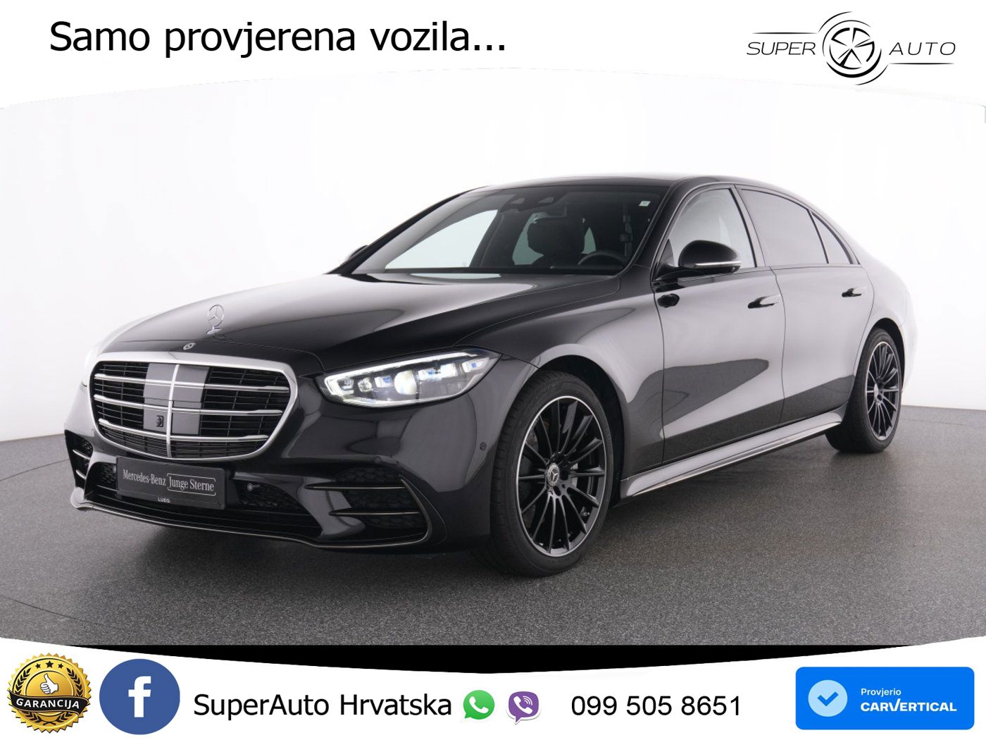 Mercedes S 450d (367 KS) EQ Boost 4MATIC 9G-TRONIC AMG ACC+HEAD+4xGR SJED+360+PANO