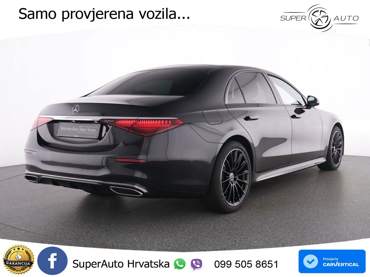 Mercedes S 450d (367 KS) EQ Boost 4MATIC 9G-TRONIC AMG ACC+HEAD+4xGR SJED+360+PANO