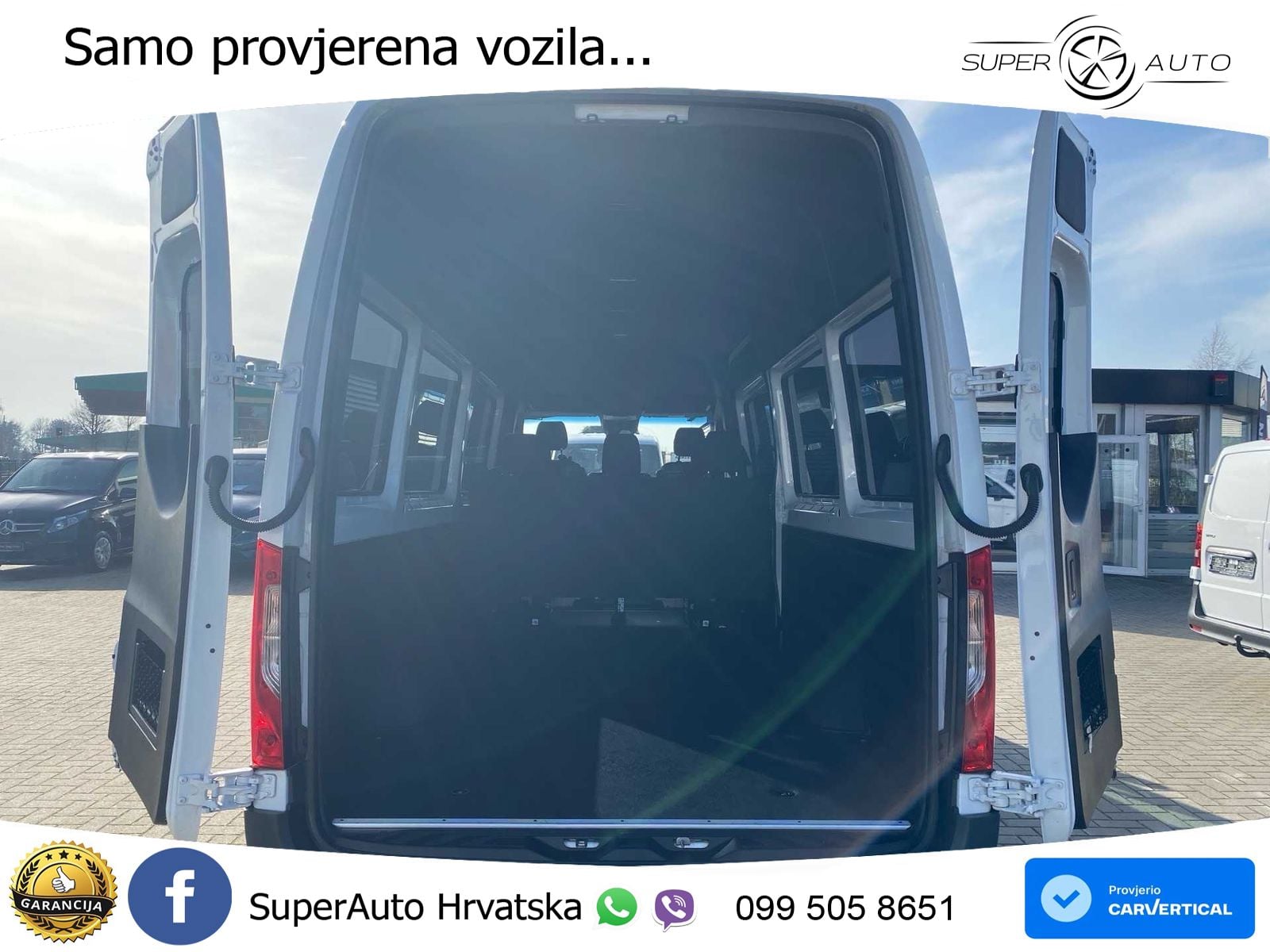 Mercedes-Benz Sprinter 315 Kombi L3H2 Klima*Navi*AHK*MBUX 150 KS