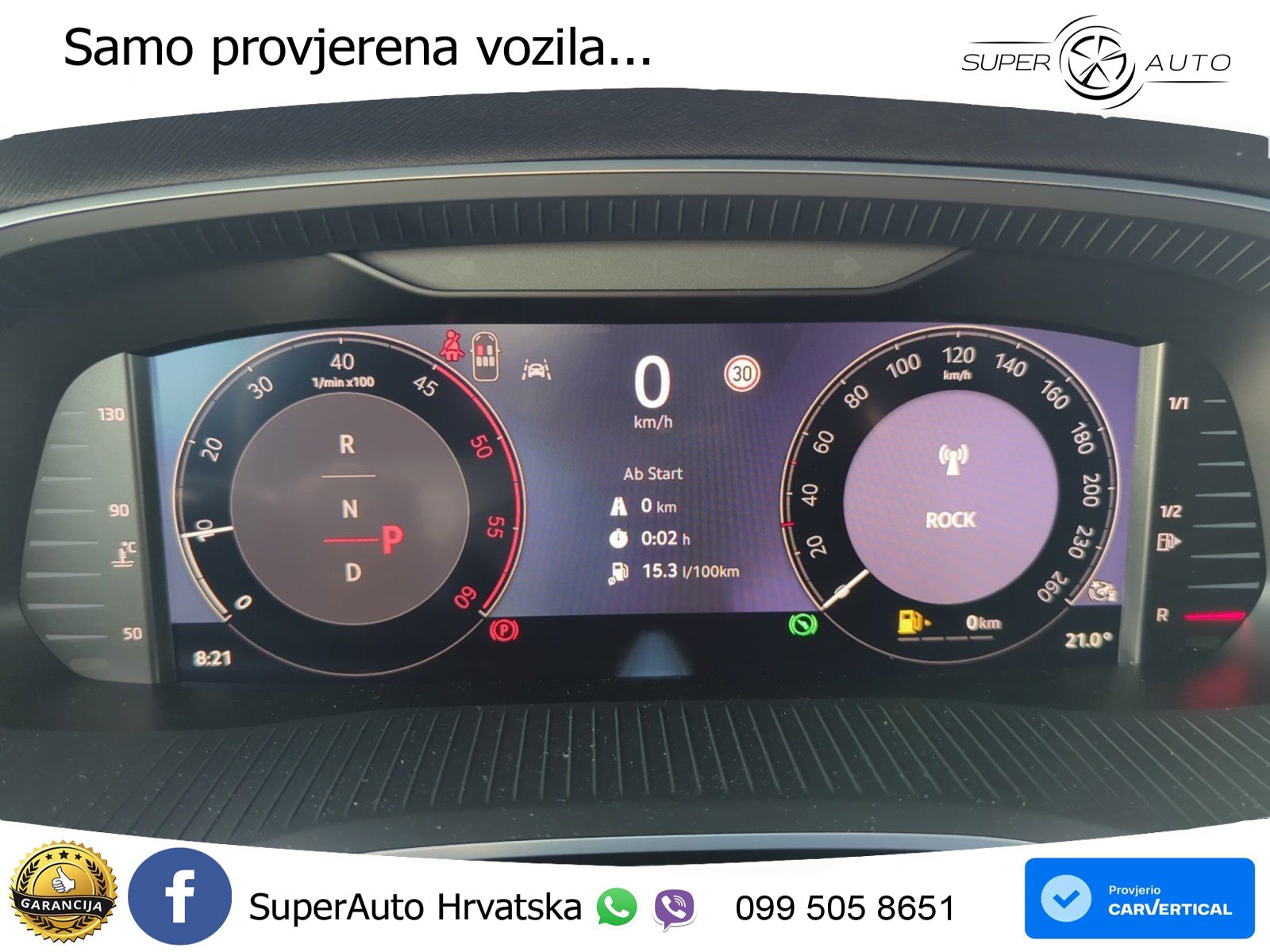 Škoda Octavia Combi 2.0 TDI (150 KS) DSG Selection LED+GR SJED+ACC