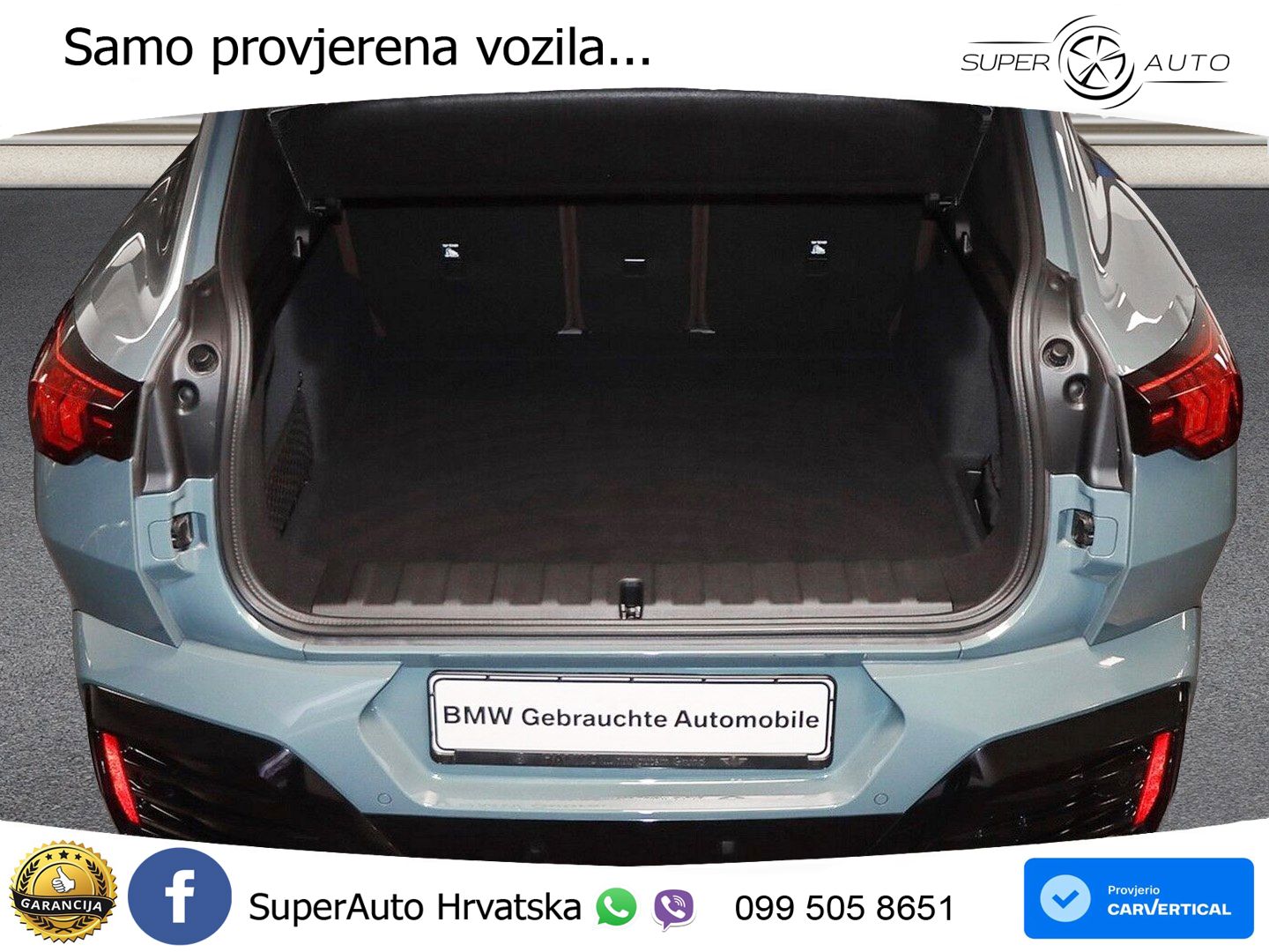 BMW iX2 66.5 kWh (313 KS) xDrive30 M Sport LED+GR SJED+ACC