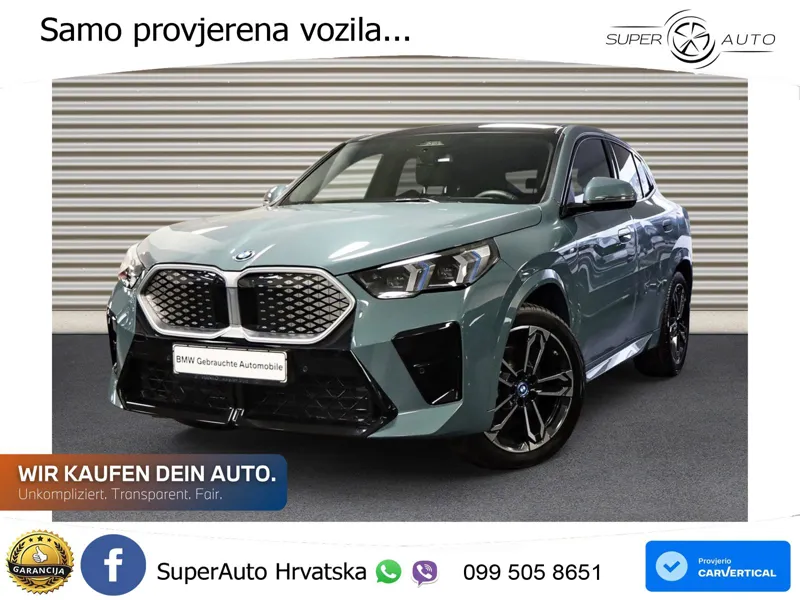BMW iX2 66.5 kWh (313 KS) xDrive30 M Sport LED+GR SJED+ACC