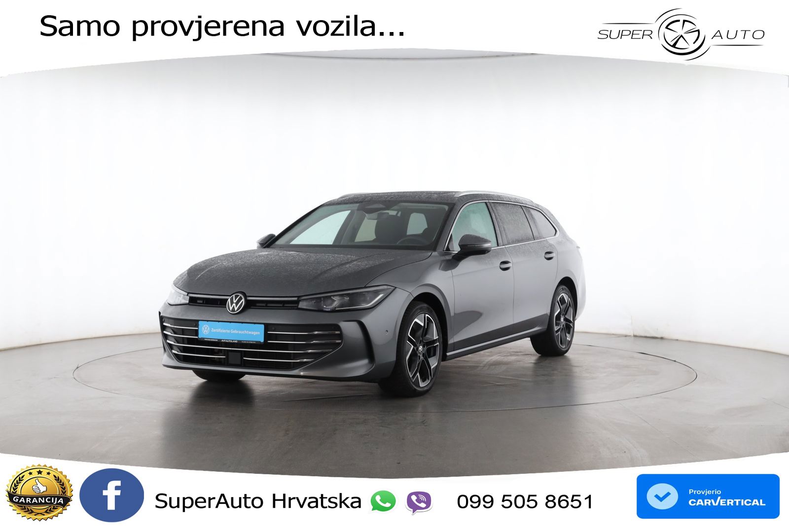 Volkswagen Passat Variant 1.5 eTSI (150 KS) DSG LED+GR SJED+ACC