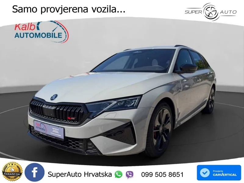 Škoda Octavia Combi RS 2.0 TSI (265 KS) DSG LED+GR SJED+ACC