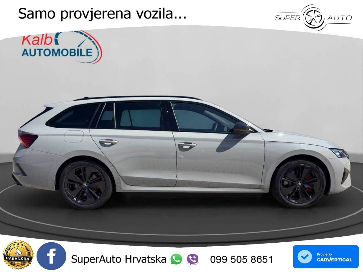 Škoda Octavia Combi RS 2.0 TSI (265 KS) DSG LED+GR SJED+ACC