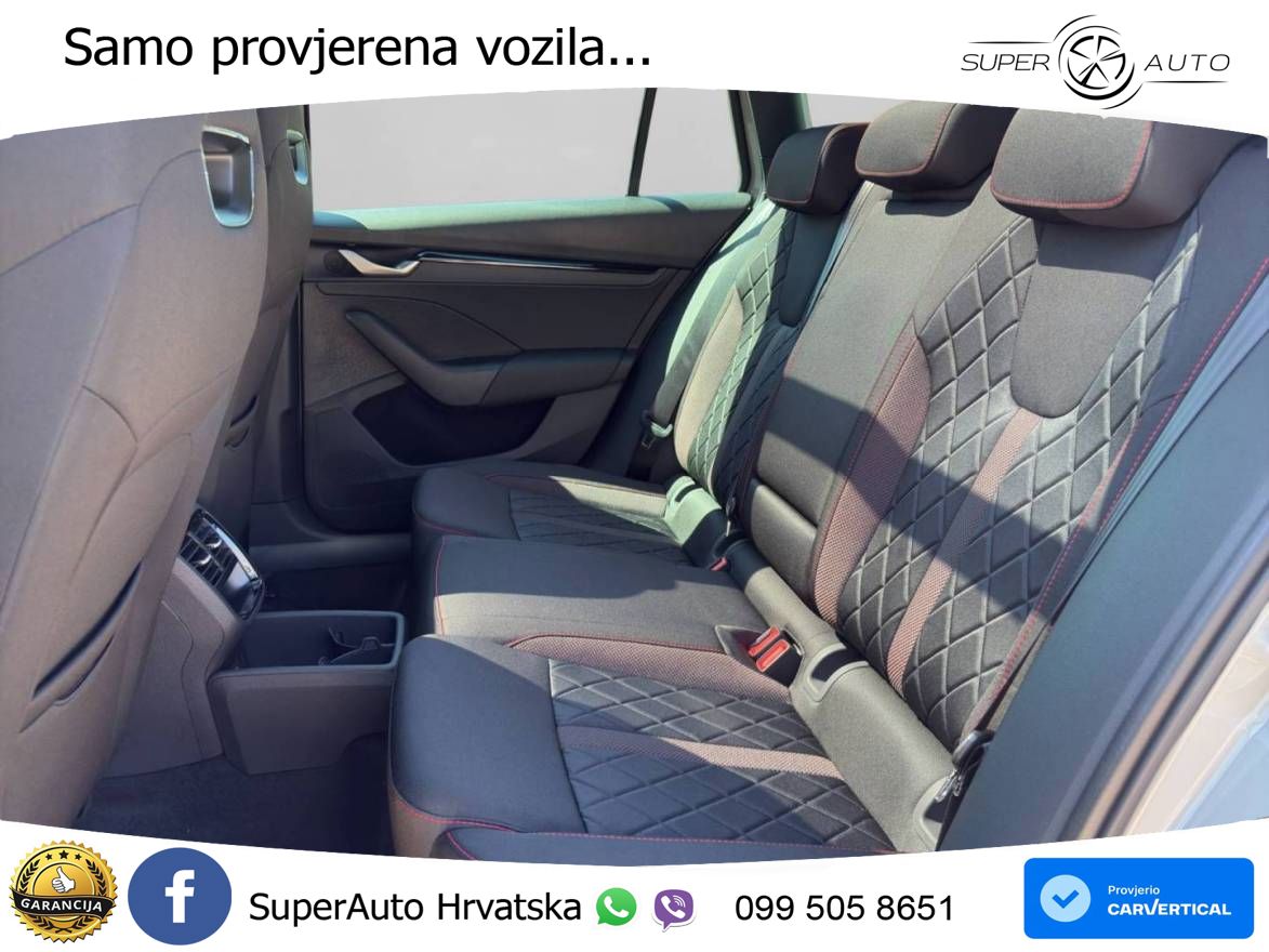 Škoda Octavia Combi RS 2.0 TSI (265 KS) DSG LED+GR SJED+ACC