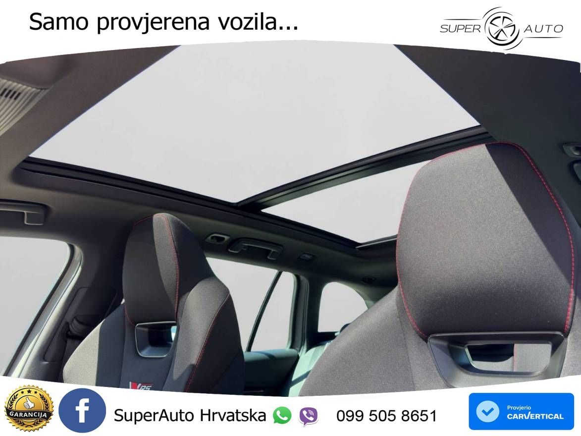 Škoda Octavia Combi RS 2.0 TSI (265 KS) DSG LED+GR SJED+ACC