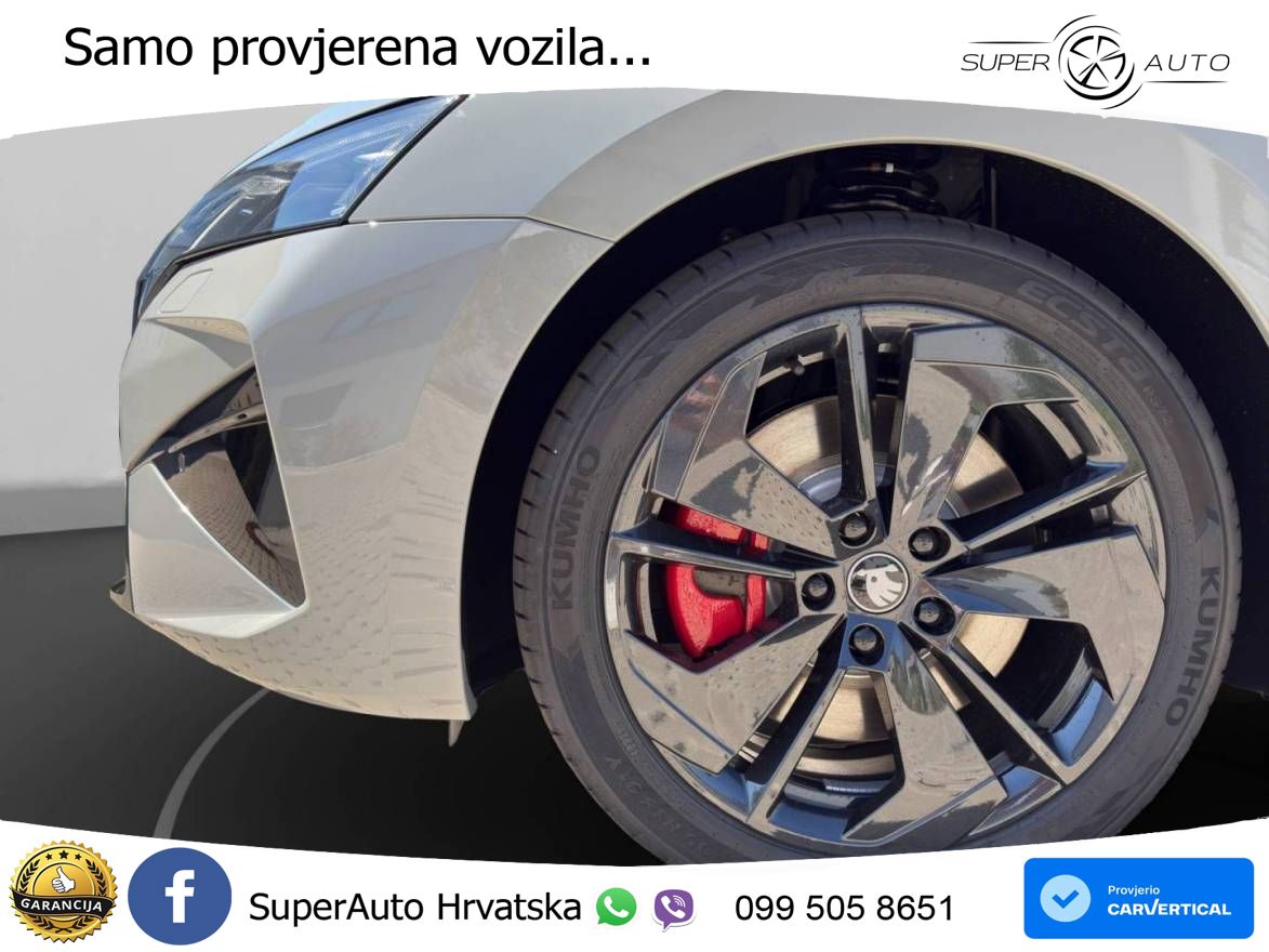 Škoda Octavia Combi RS 2.0 TSI (265 KS) DSG LED+GR SJED+ACC