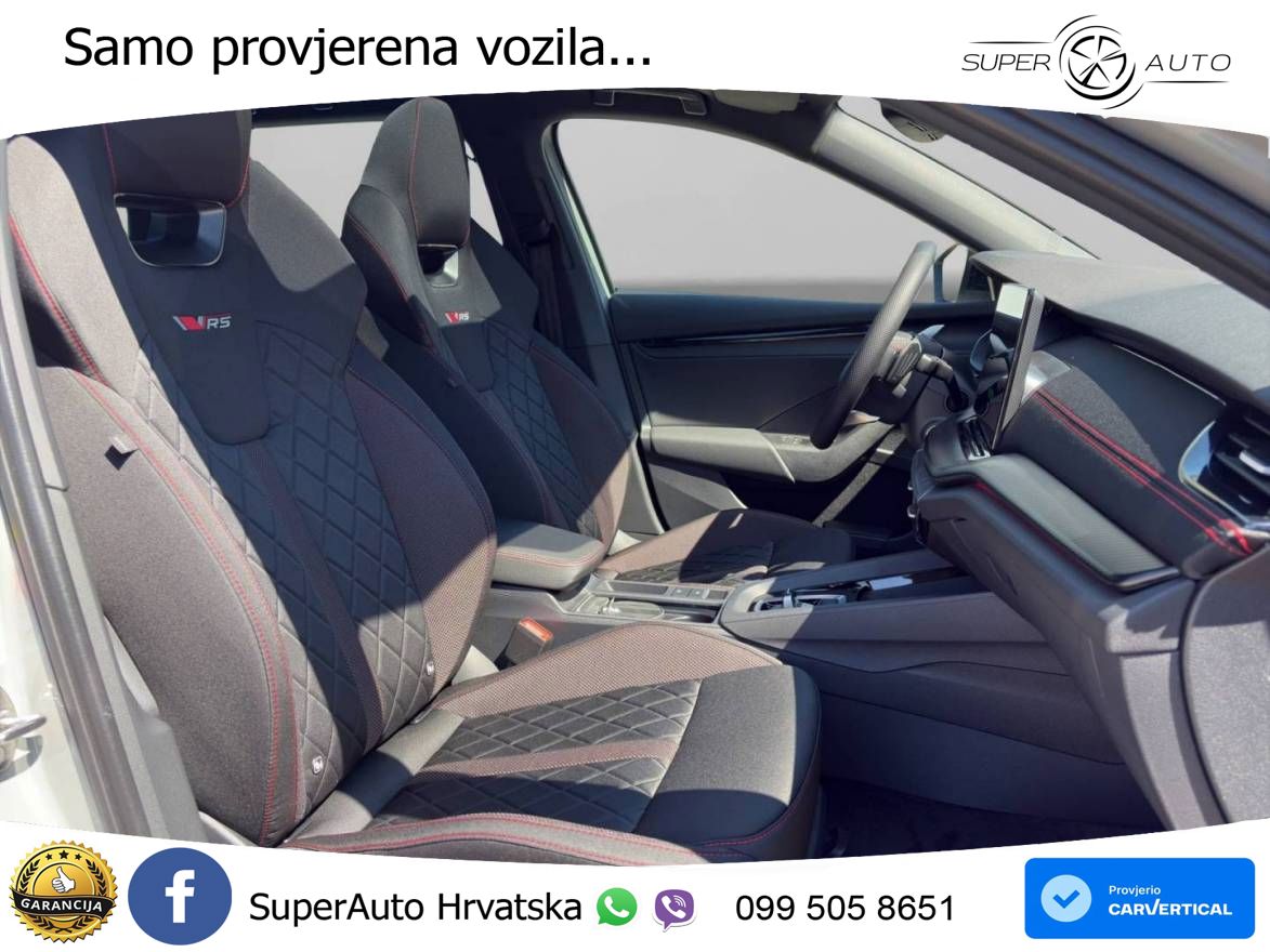 Škoda Octavia Combi RS 2.0 TSI (265 KS) DSG LED+GR SJED+ACC