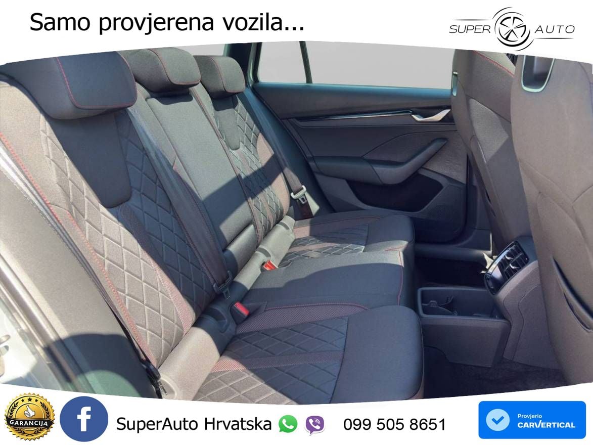 Škoda Octavia Combi RS 2.0 TSI (265 KS) DSG LED+GR SJED+ACC