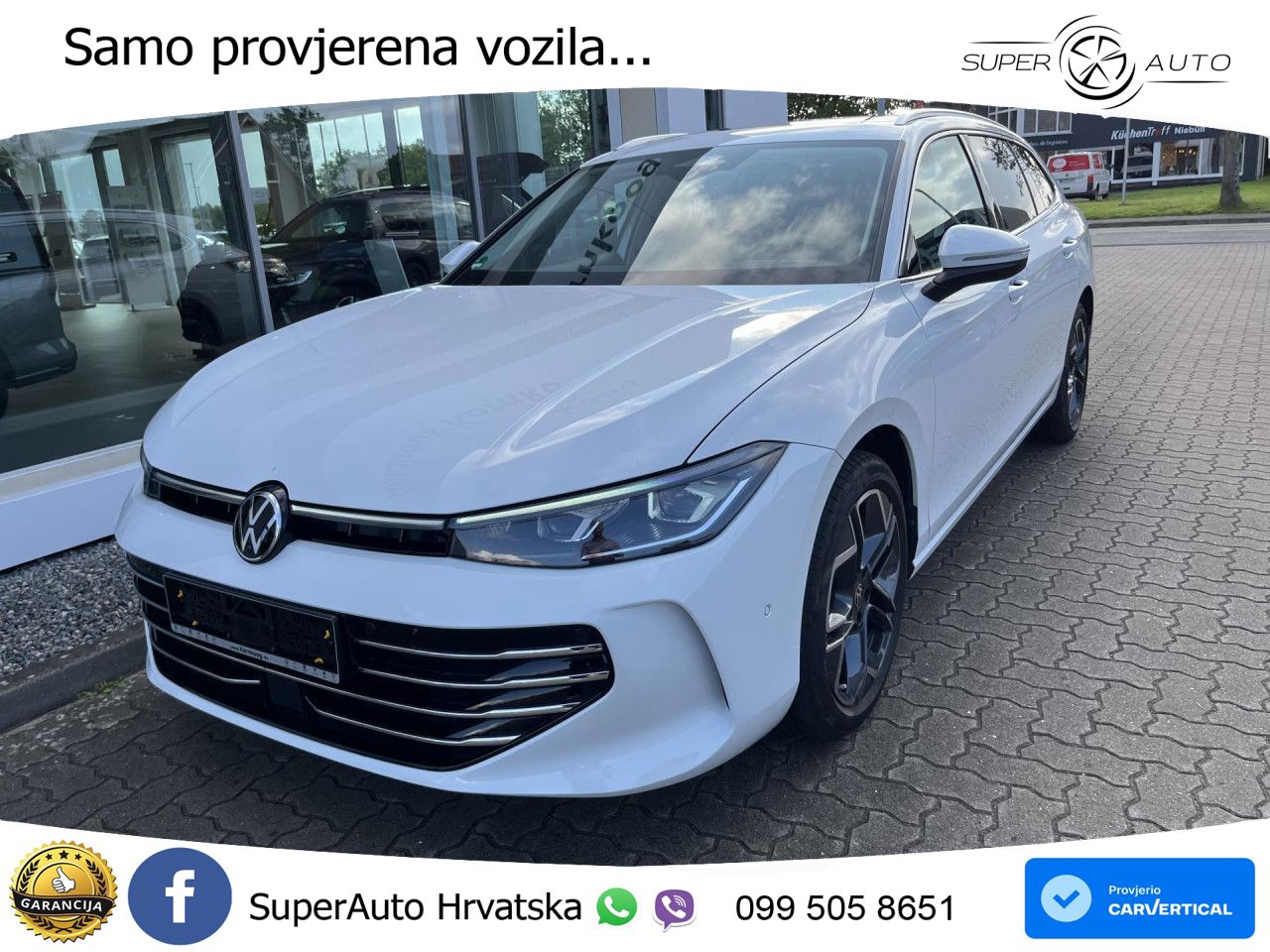 Volkswagen Passat Variant 1.5 eTSI (150 KS) DSG Elegance MATRIX+GR SJED+KAM