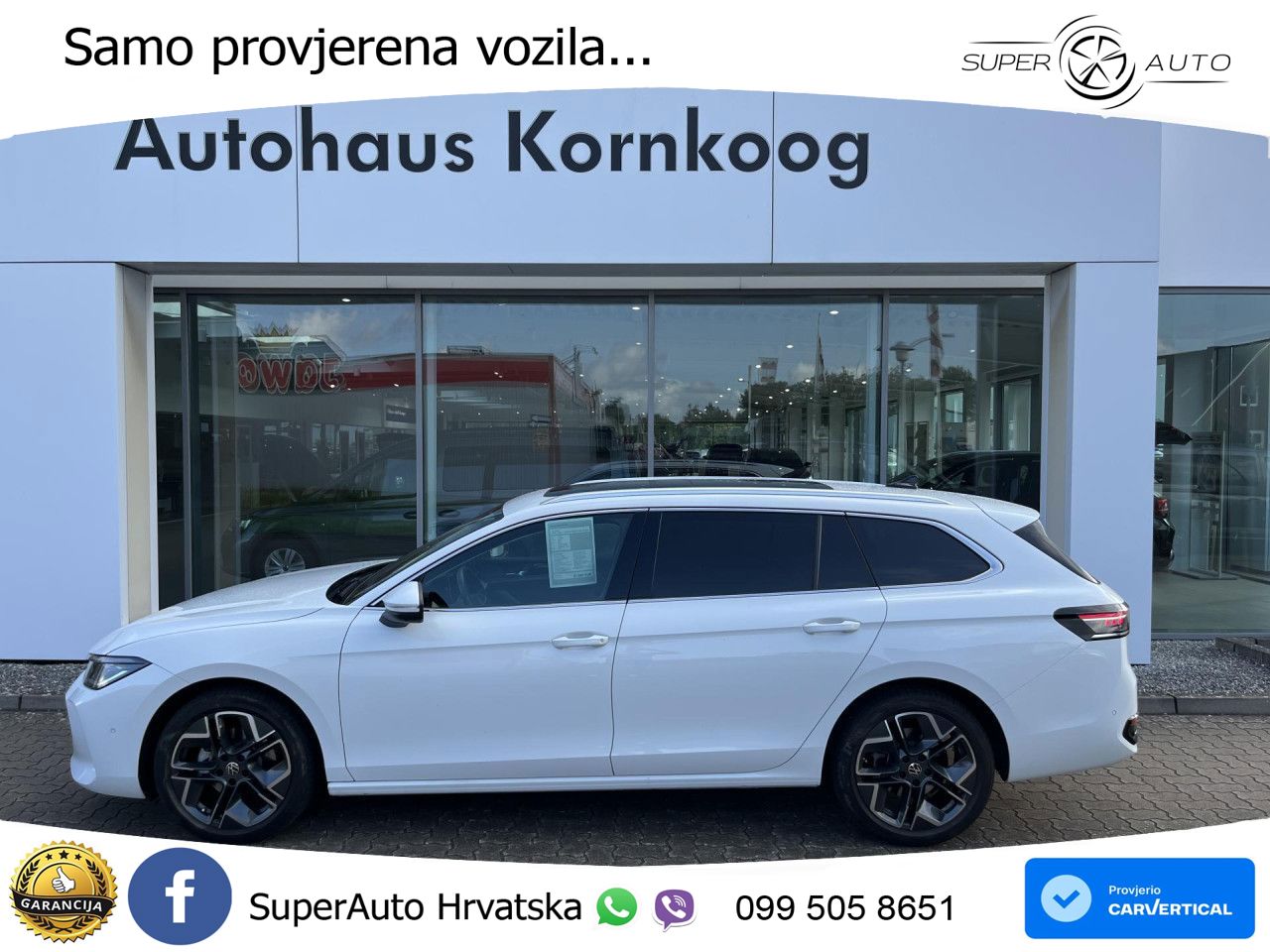 Volkswagen Passat Variant 1.5 eTSI (150 KS) DSG Elegance MATRIX+GR SJED+KAM