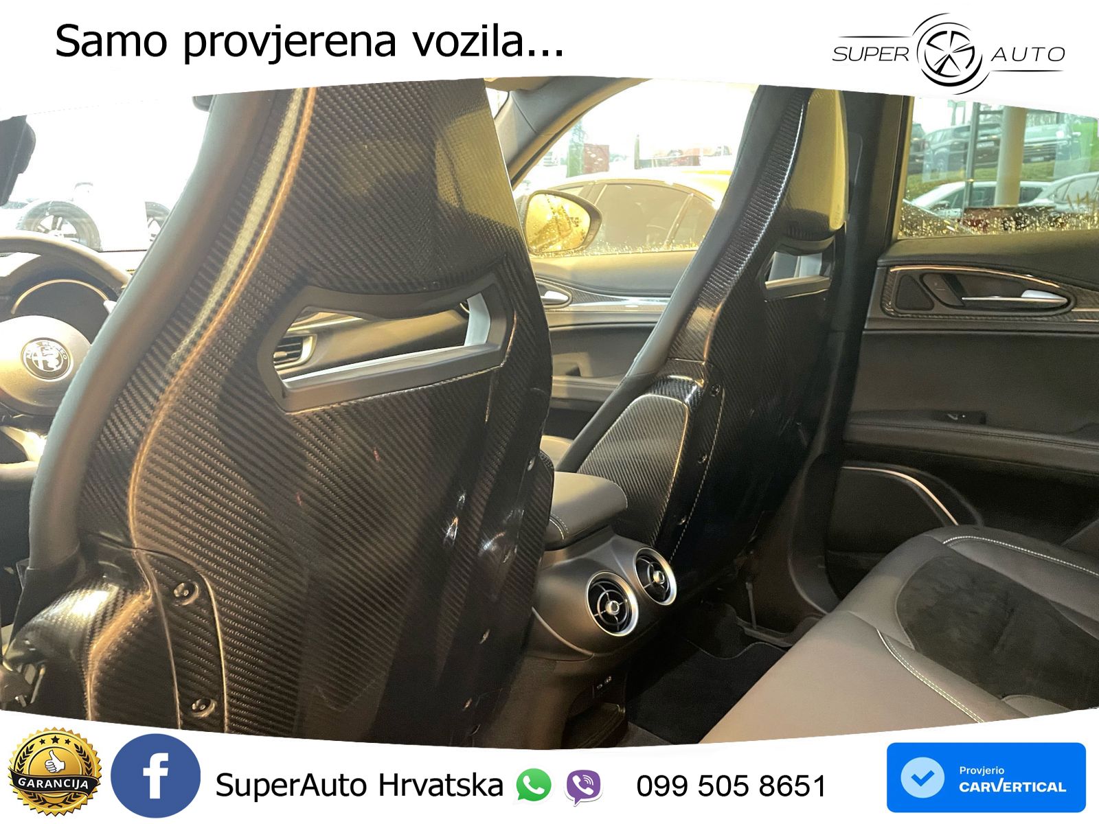 Alfa Romeo Stelvio Quadrifoglio 2.9 V6 Bi-Turbo (520 KS) Q4 Automatic LED+GR SJED+ACC