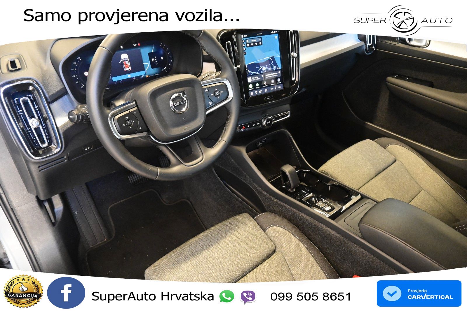 Volvo XC40 2.0 B3 163 KS Automatic LED+GR SJED+ACC