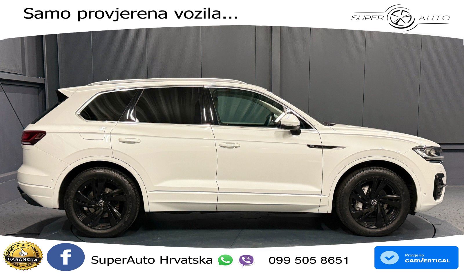 Volkswagen Touareg 3.0 V6 TDI (231 KS) 4MOTION Tiptronic R-Line ZRAČNI+ACC+4xGR SJED+KAM
