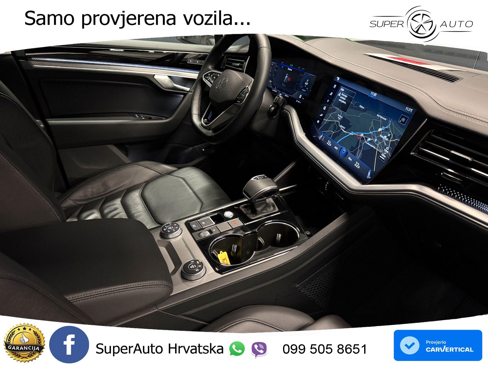 Volkswagen Touareg 3.0 V6 TDI (231 KS) 4MOTION Tiptronic R-Line ZRAČNI+ACC+4xGR SJED+KAM