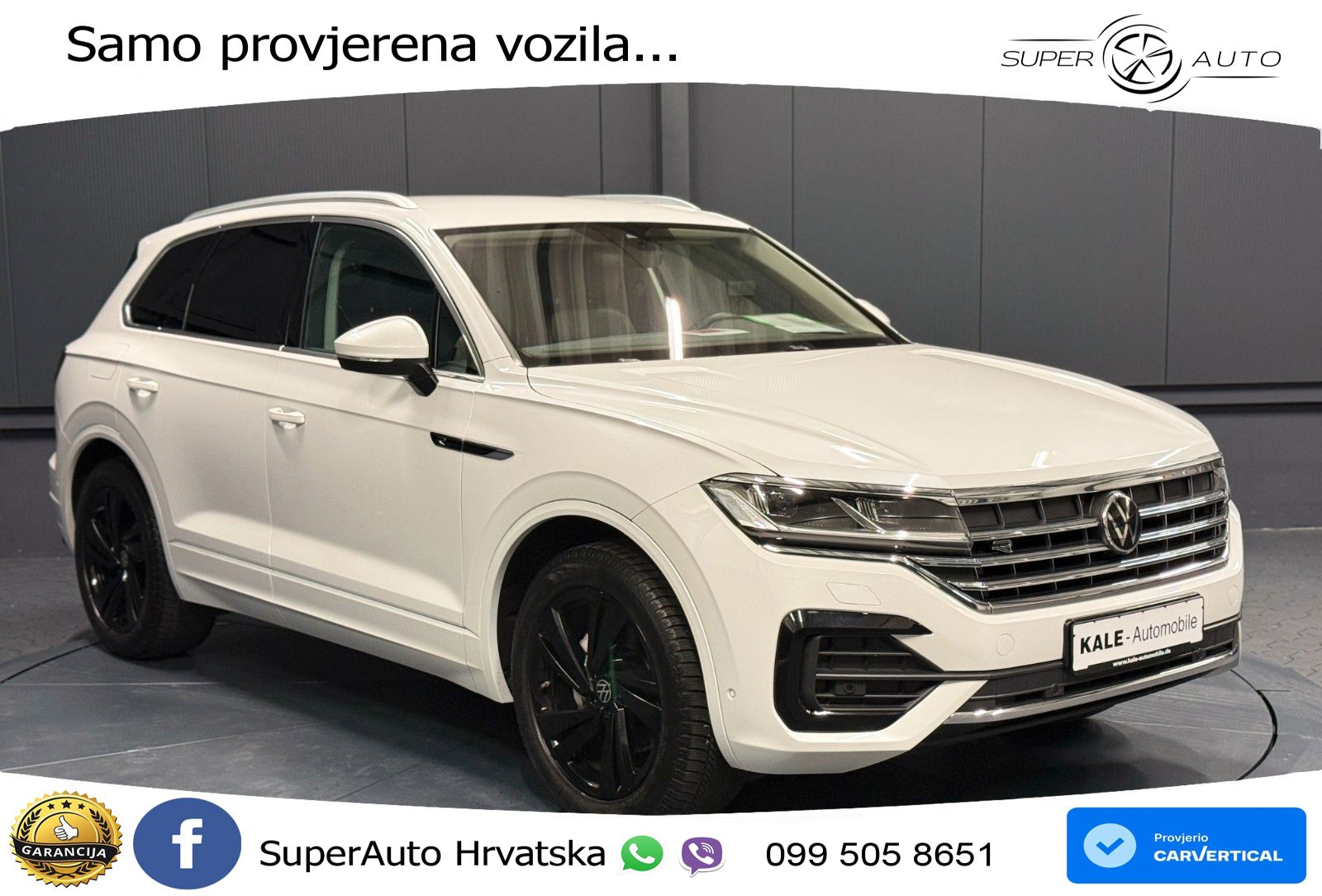 Volkswagen Touareg 3.0 V6 TDI (231 KS) 4MOTION Tiptronic R-Line ZRAČNI+ACC+4xGR SJED+KAM