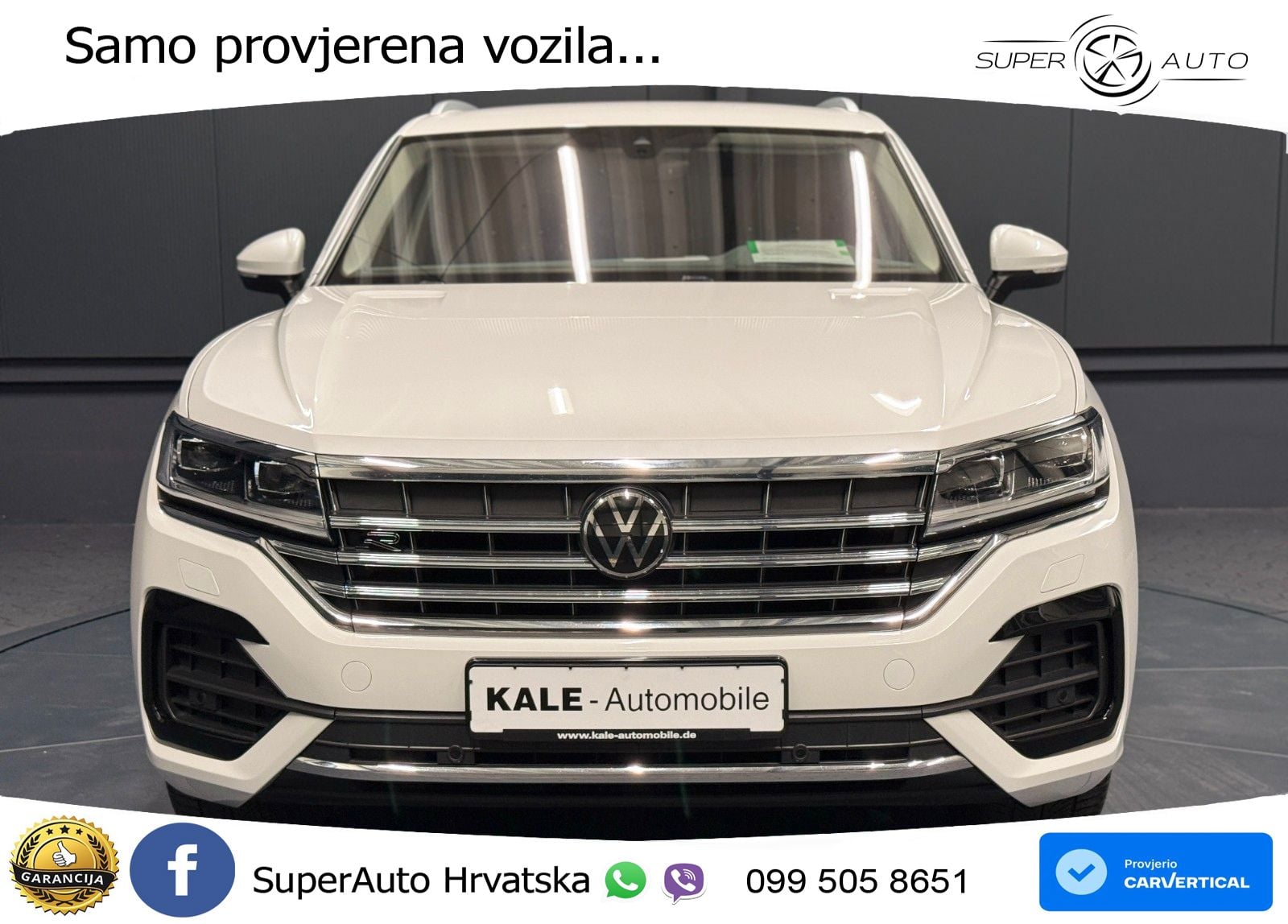 Volkswagen Touareg 3.0 V6 TDI (231 KS) 4MOTION Tiptronic R-Line ZRAČNI+ACC+4xGR SJED+KAM
