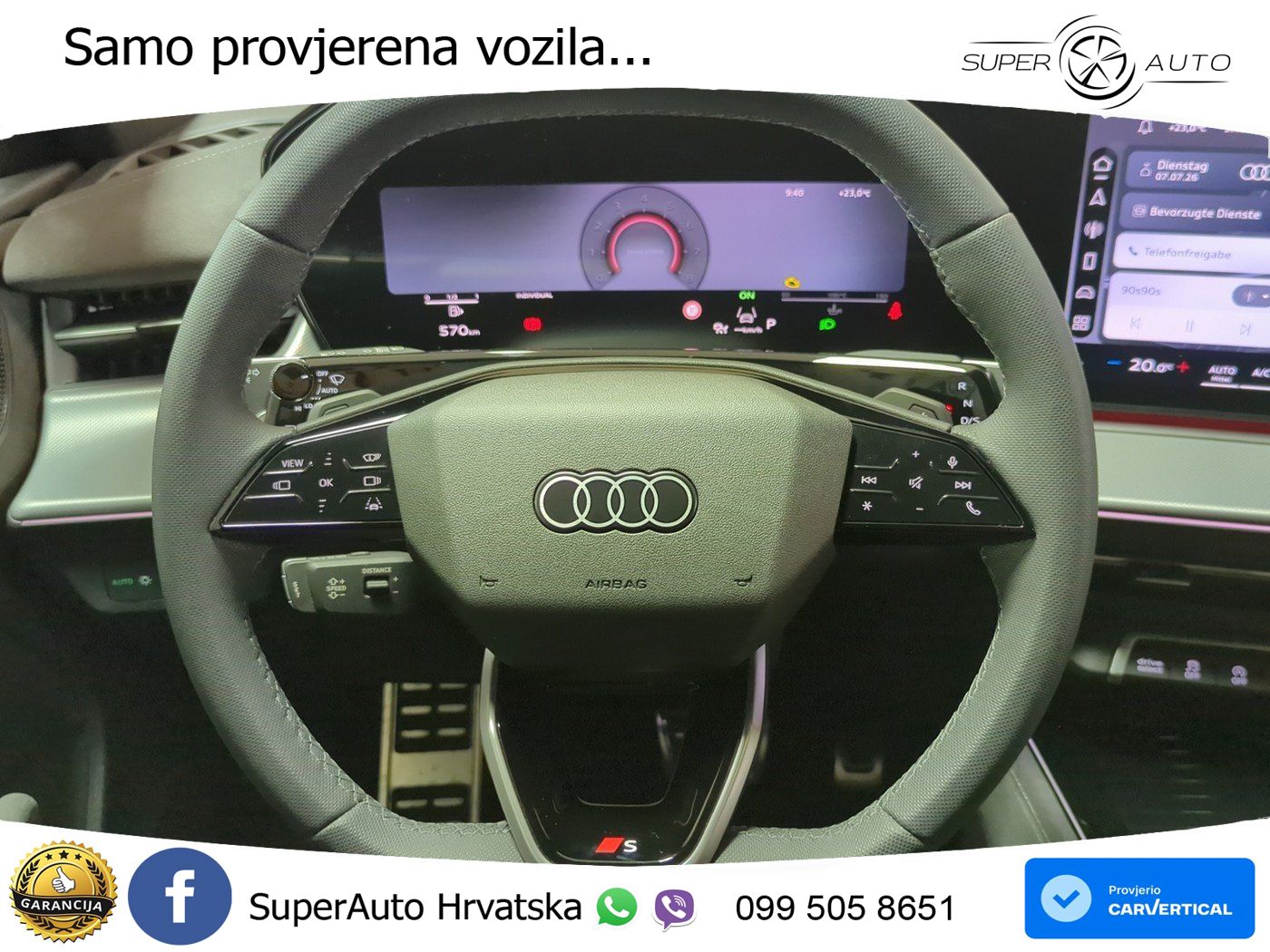 Audi Q3 2.0 TFSI (265 KS) quattro S tronic S line MATRIX+GR SJED+KAM