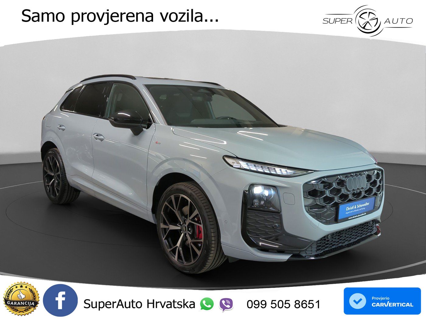Audi Q3 2.0 TFSI (265 KS) quattro S tronic S line MATRIX+GR SJED+KAM