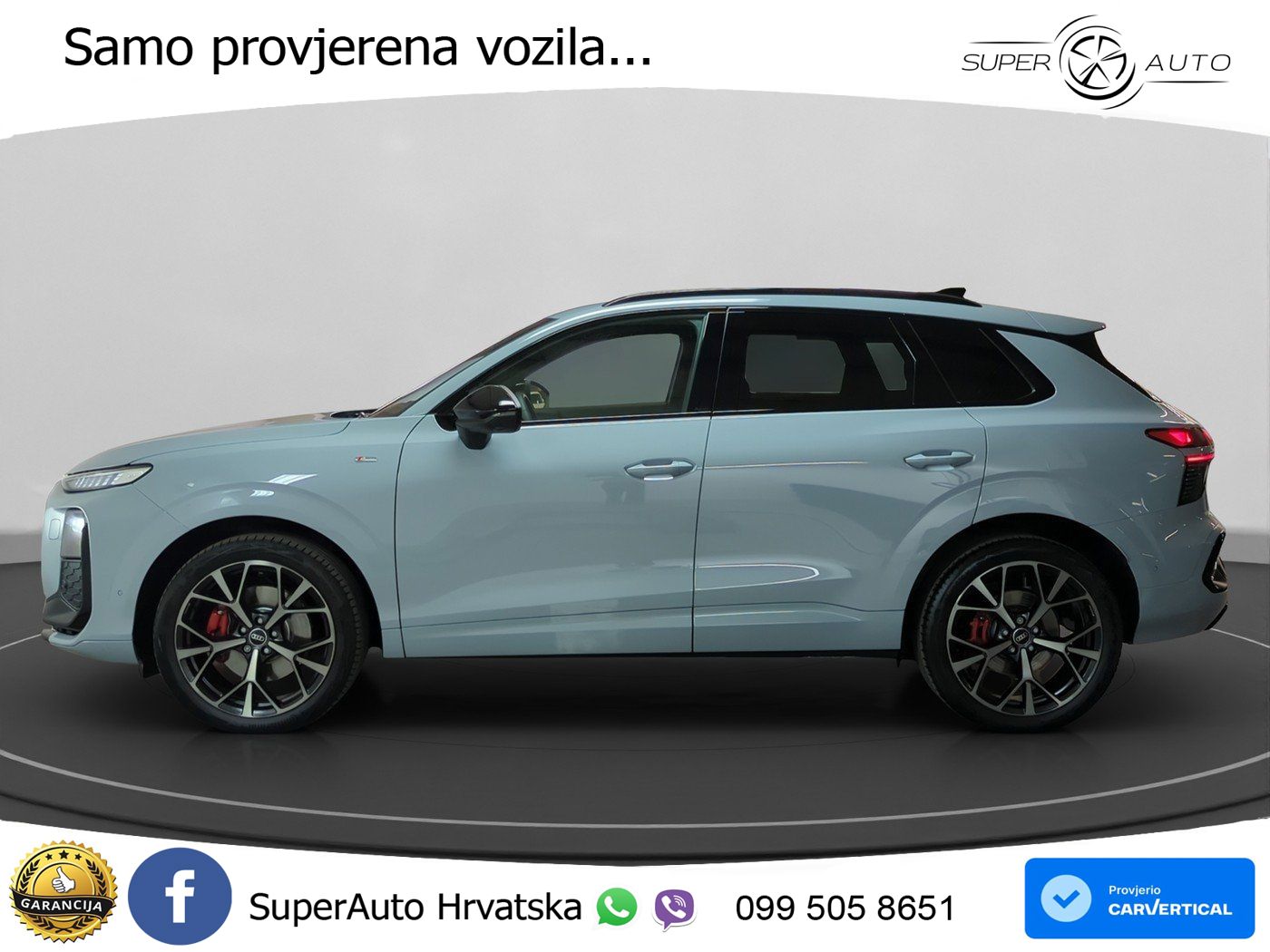 Audi Q3 2.0 TFSI (265 KS) quattro S tronic S line MATRIX+GR SJED+KAM