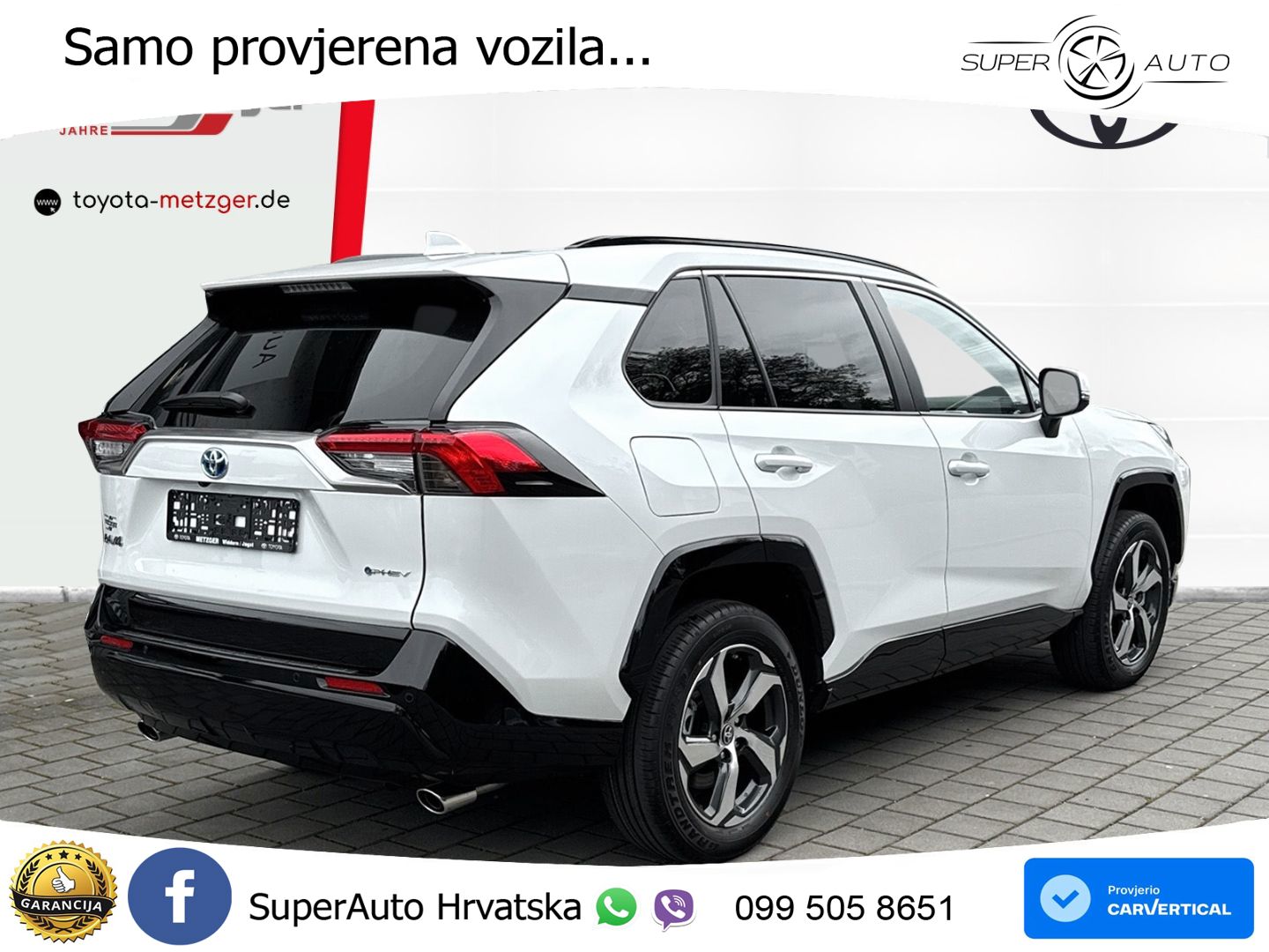 Toyota RAV4 2.5 (306 KS) Hybrid AWD-i eCVT LED+GR SJED+ACC