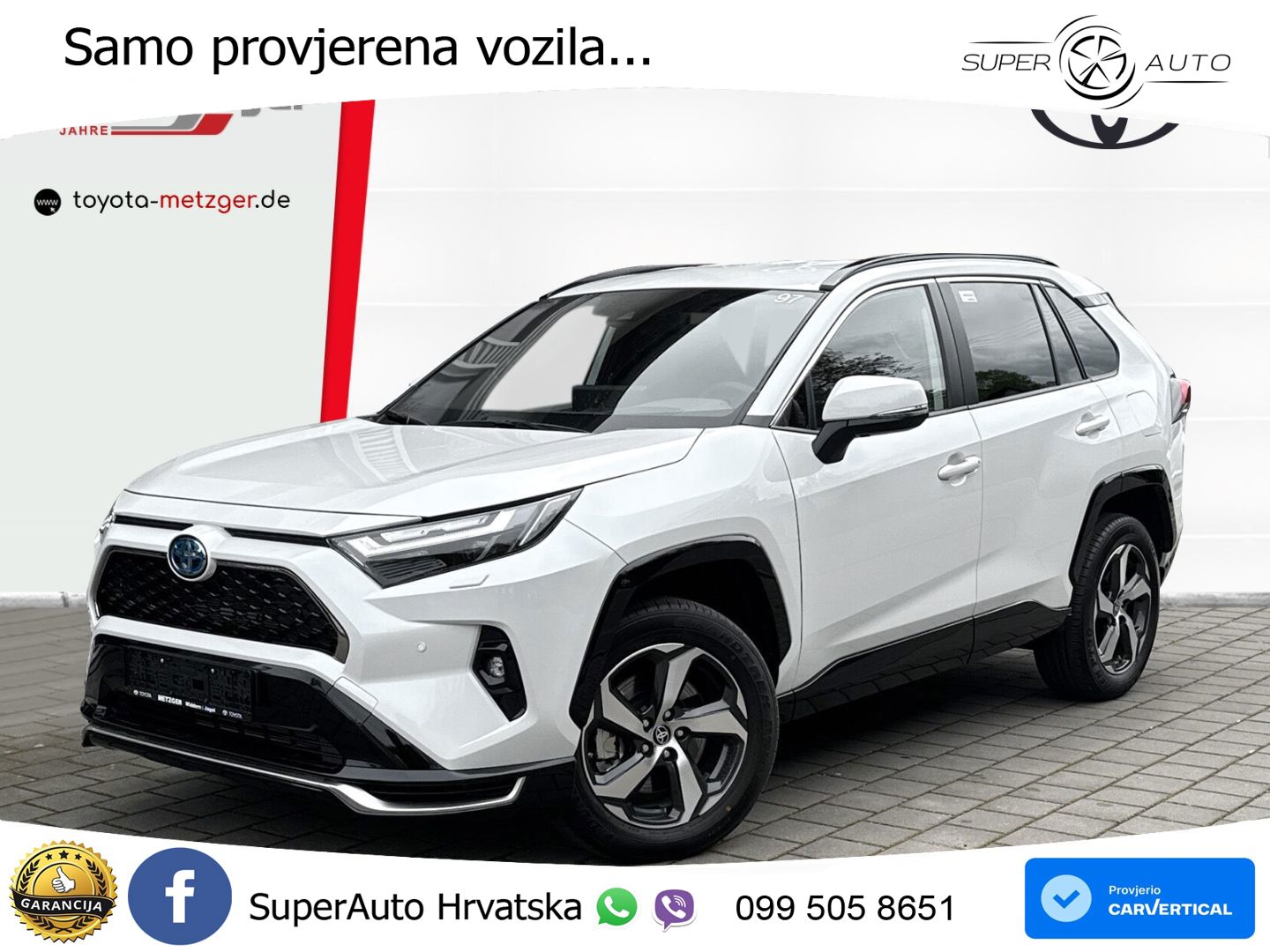 Toyota RAV4 2.5 (306 KS) Hybrid AWD-i eCVT LED+GR SJED+ACC